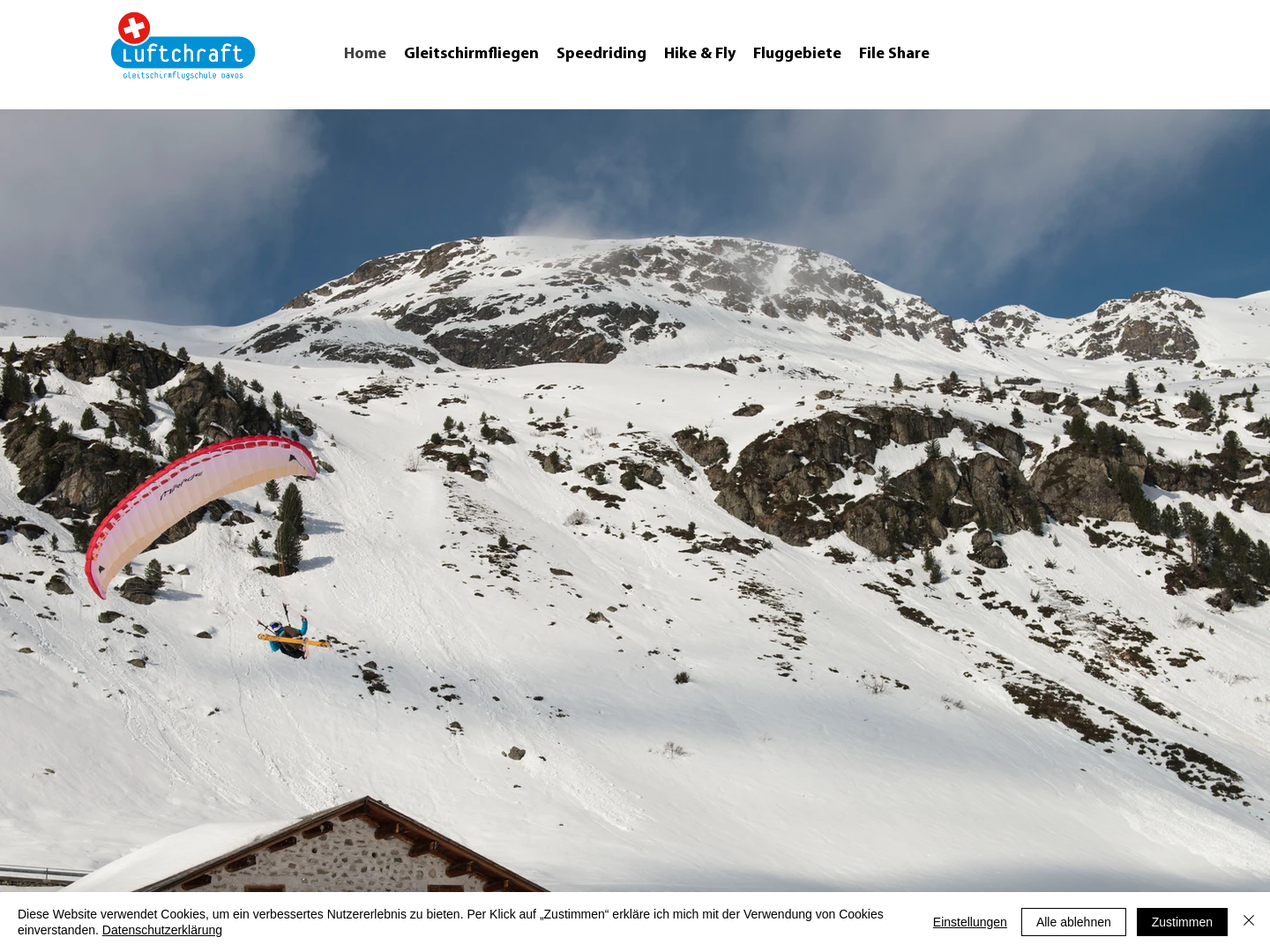 Luftchraft Flugschule Davos