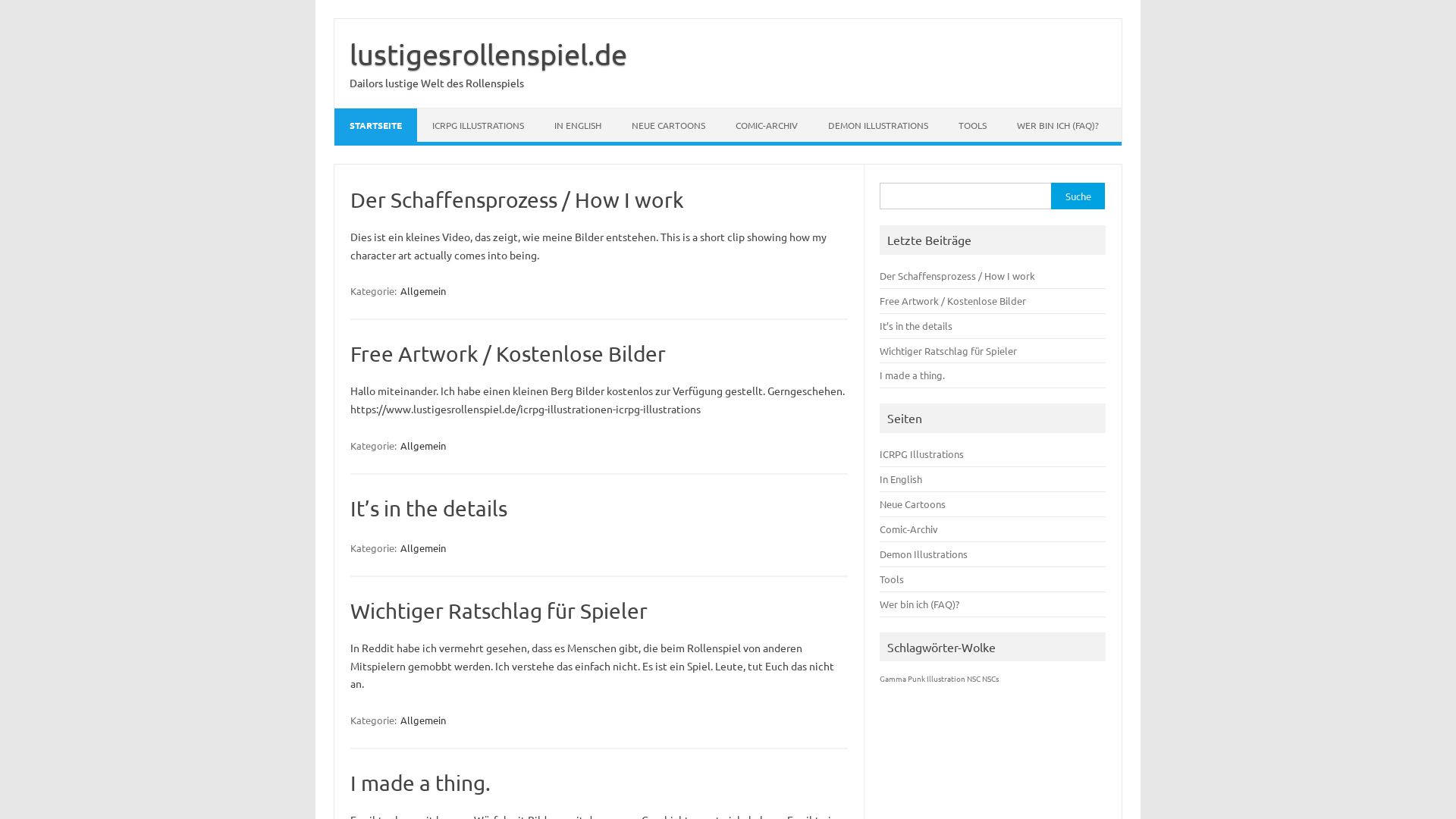 Lustigesrollenspiel.de