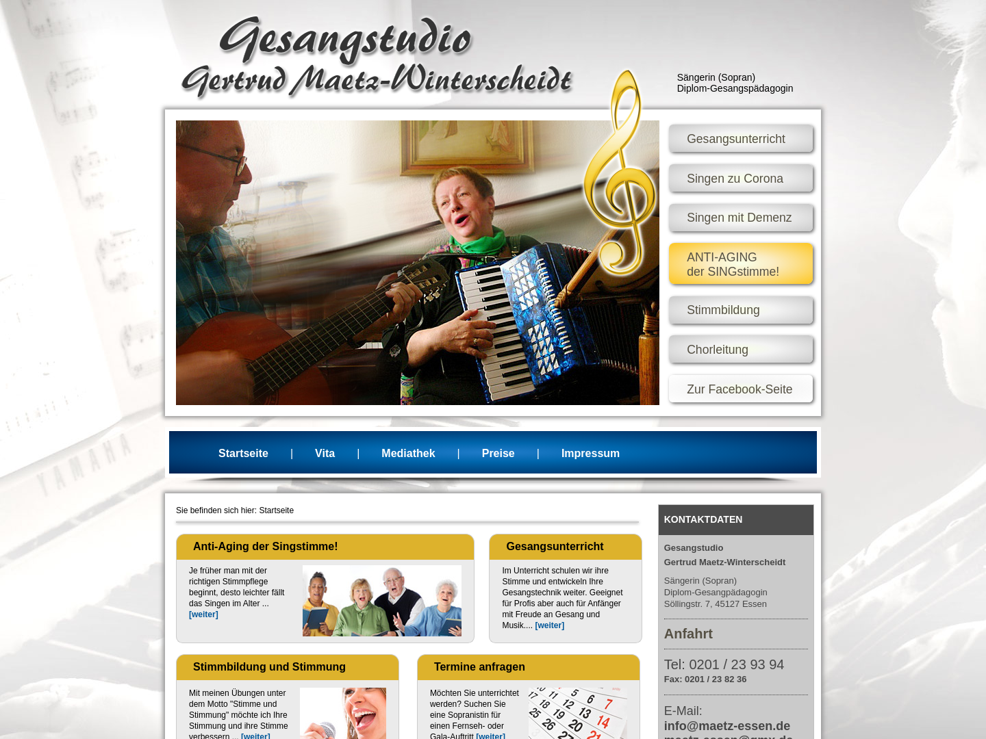 Gesangstudio Gertrud Maetz-Winterscheidt