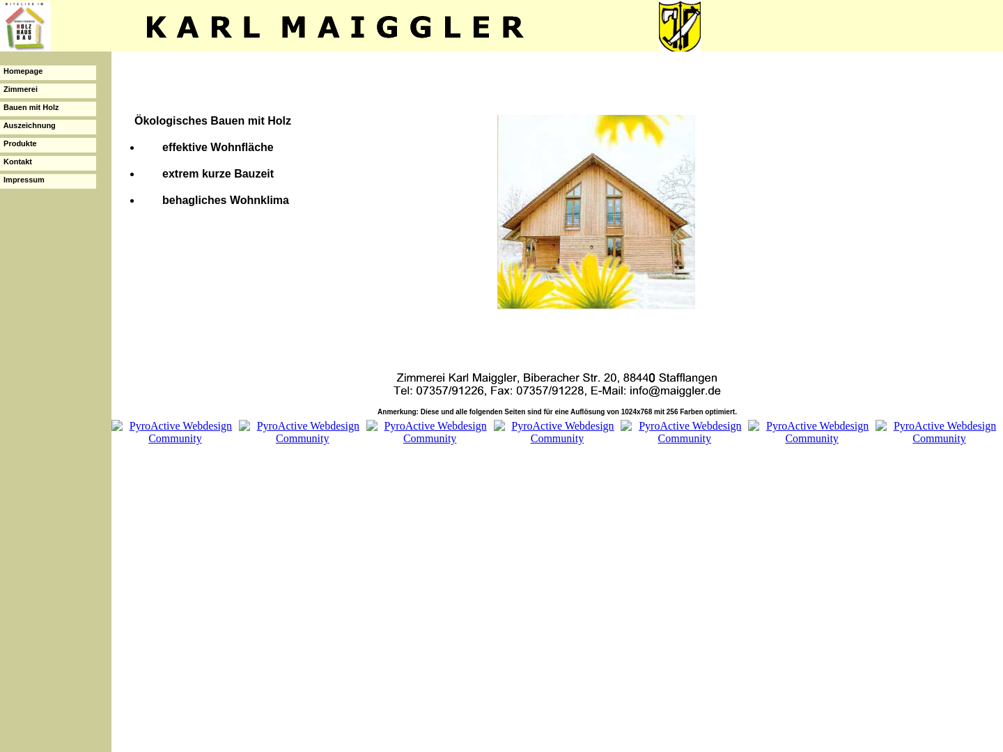 Zimmerei Karl Maiggler