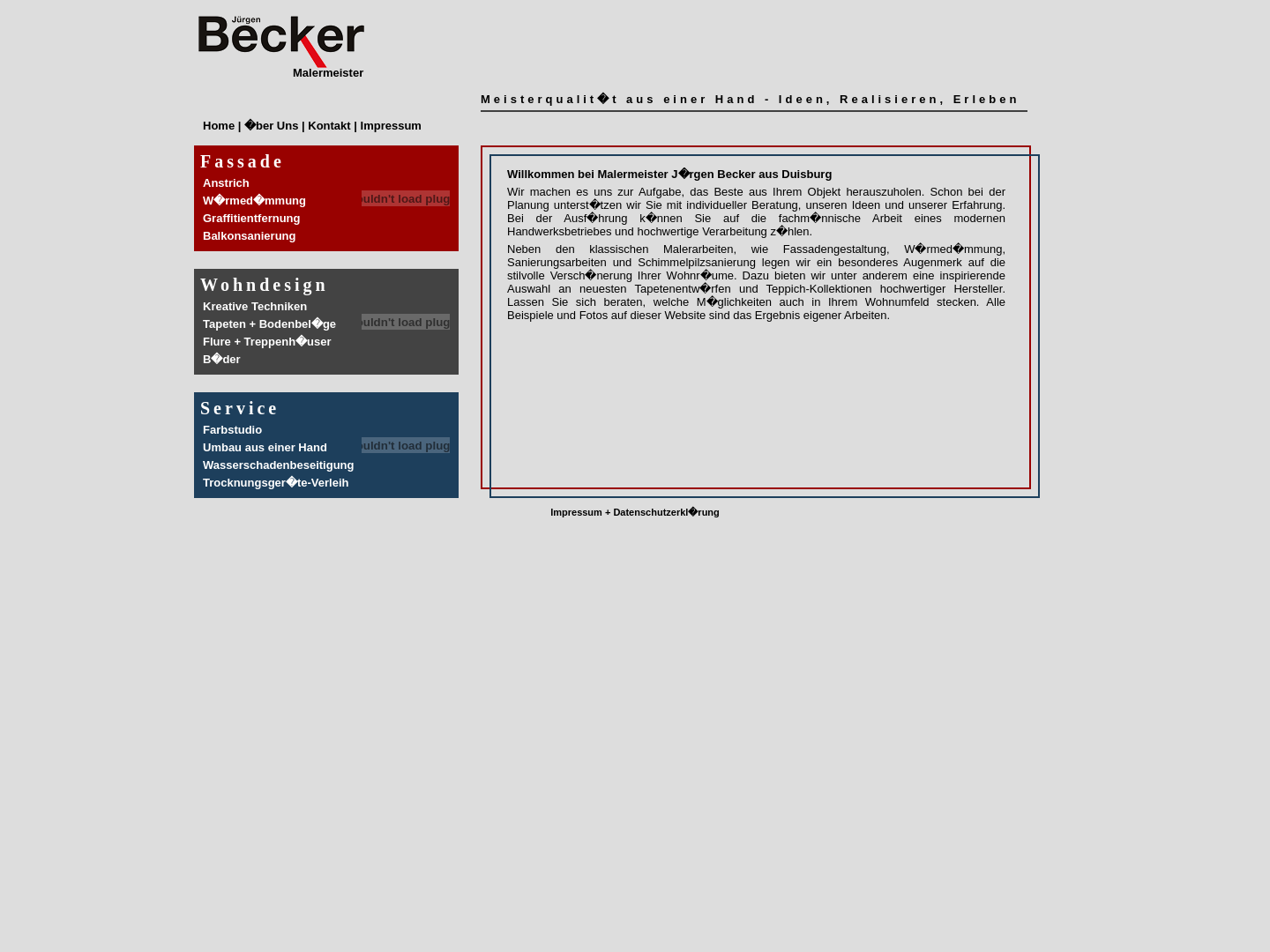 Malermeister Jürgen Becker