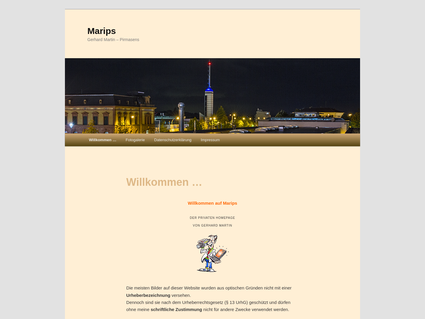 Marips Webdesign, Gerhard Martin
