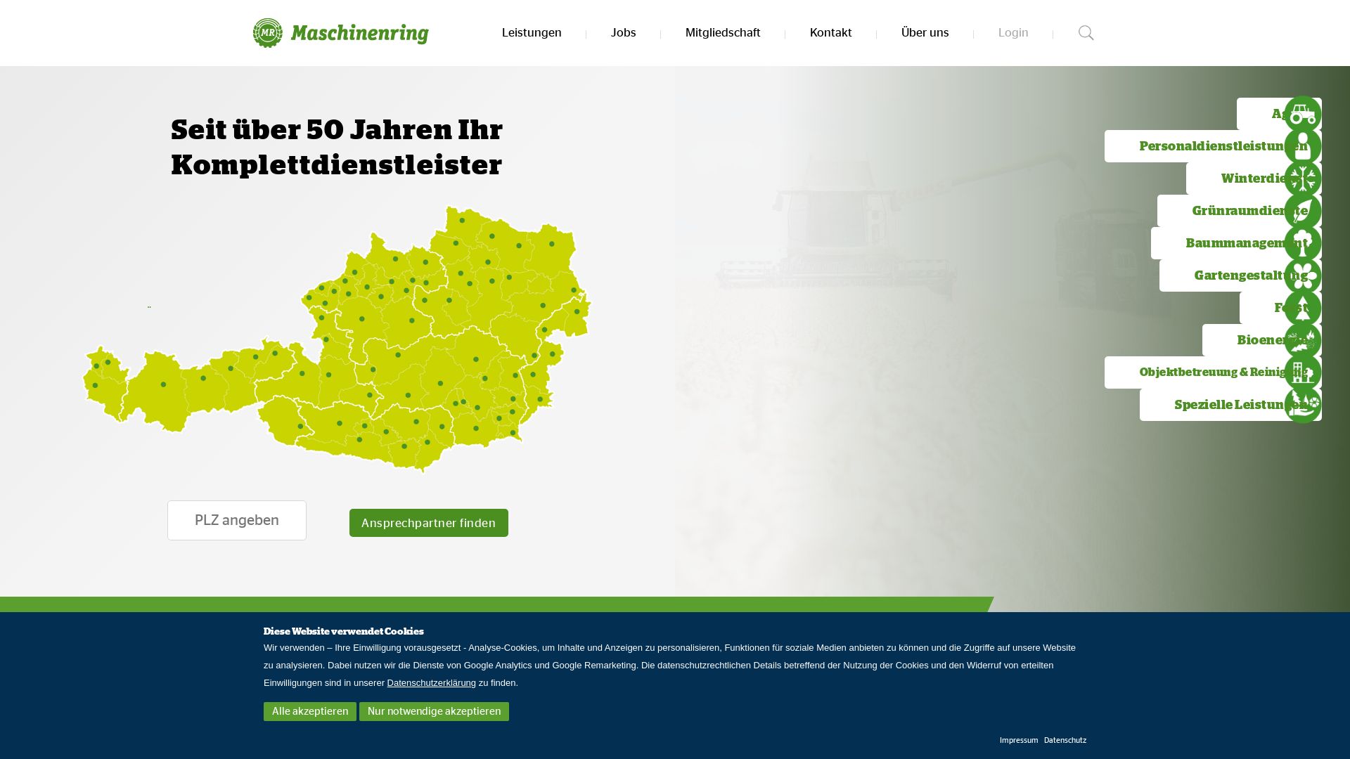 Maschinenringe Weinviertel  und Oberes-Kremstal