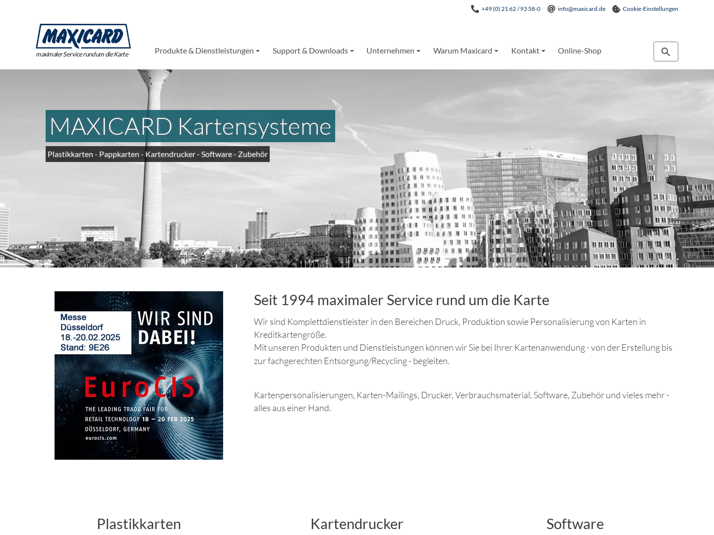 Maxicard GmbH Gesellschaft für Kartensysteme