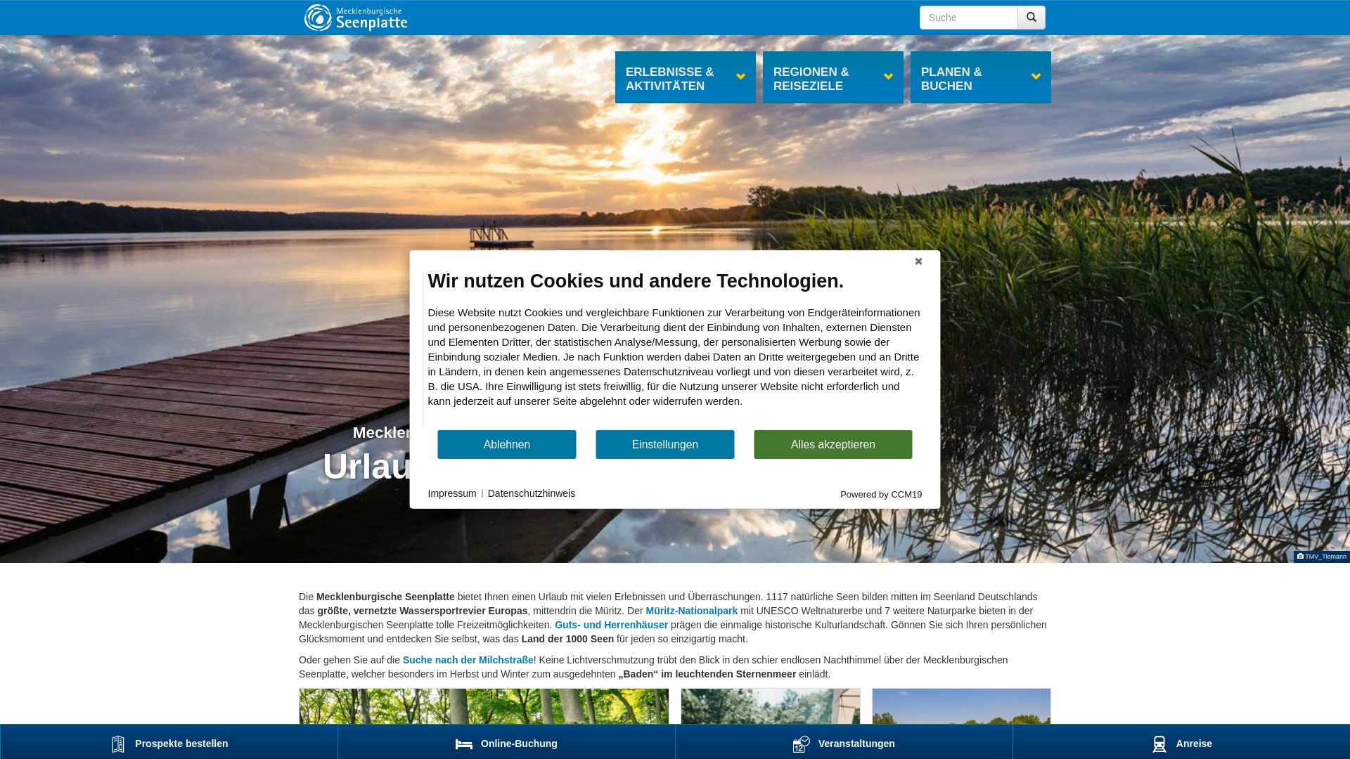 Mecklenburgische Seenplatte – Urlaub im Land der Tausend Seen