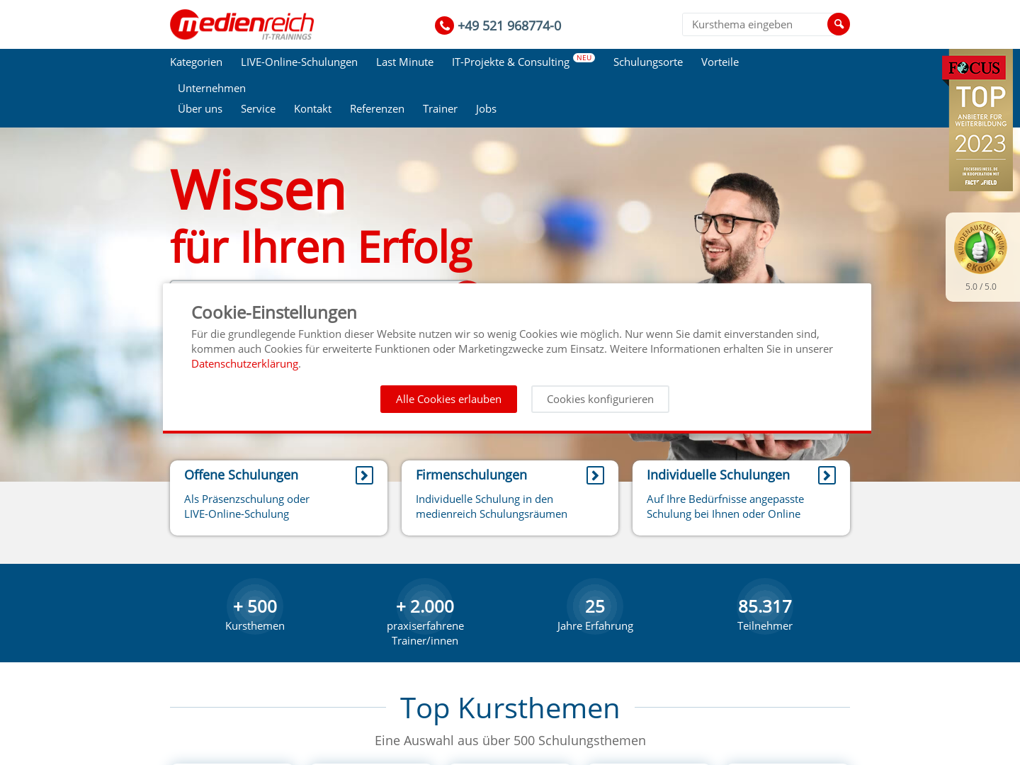 Frank Schmittat medienreich Computertrainings