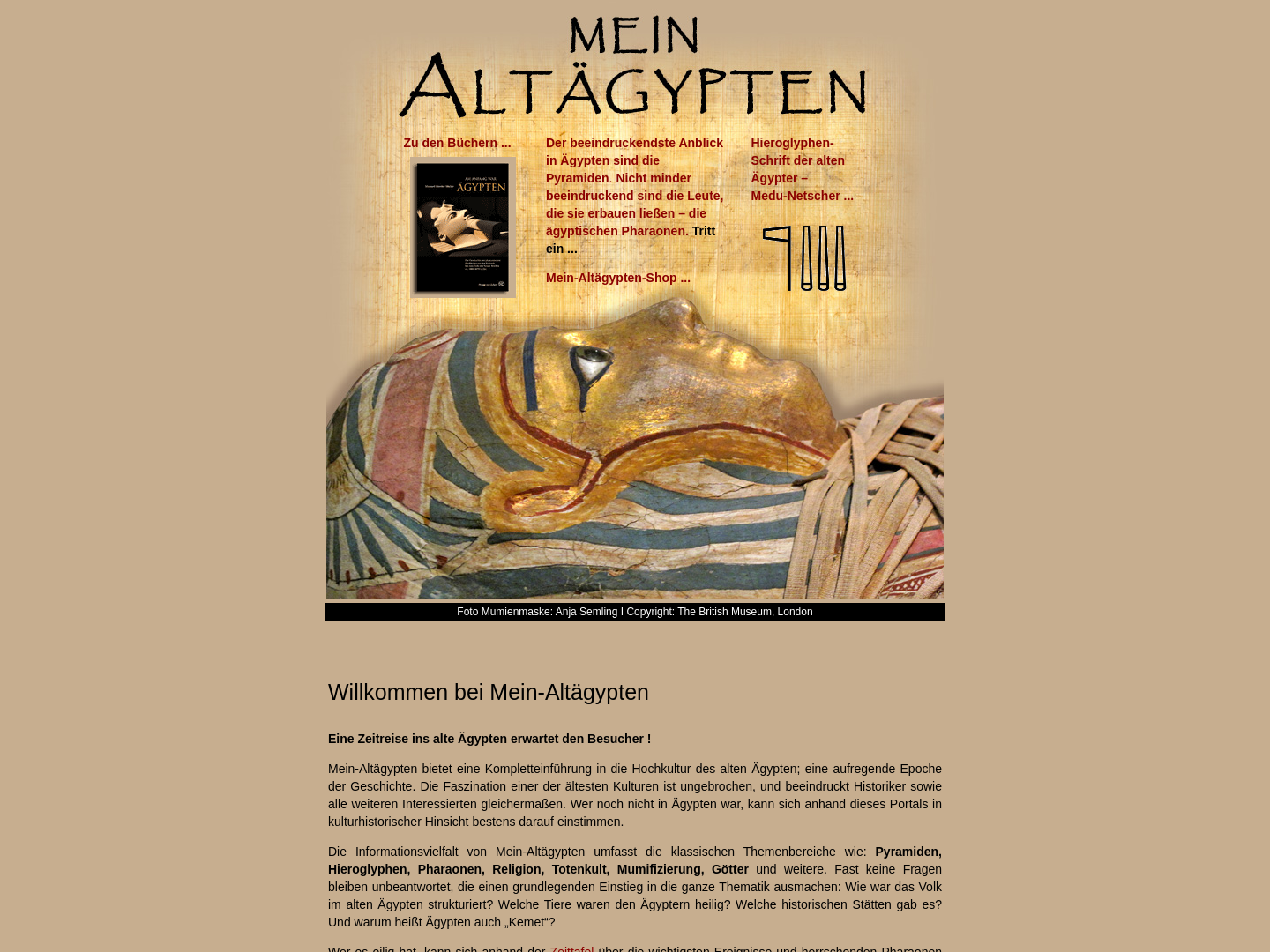 Land der Pharaonen [mein-altaegypten.de]