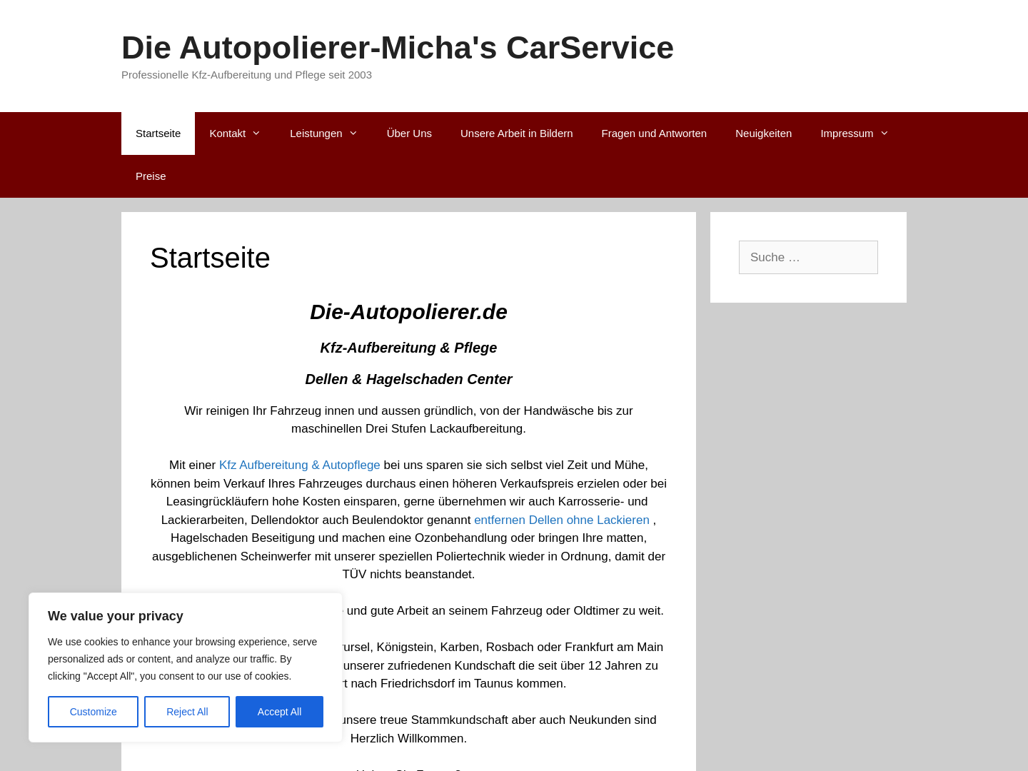 Micha's CarService, Michael Kosak