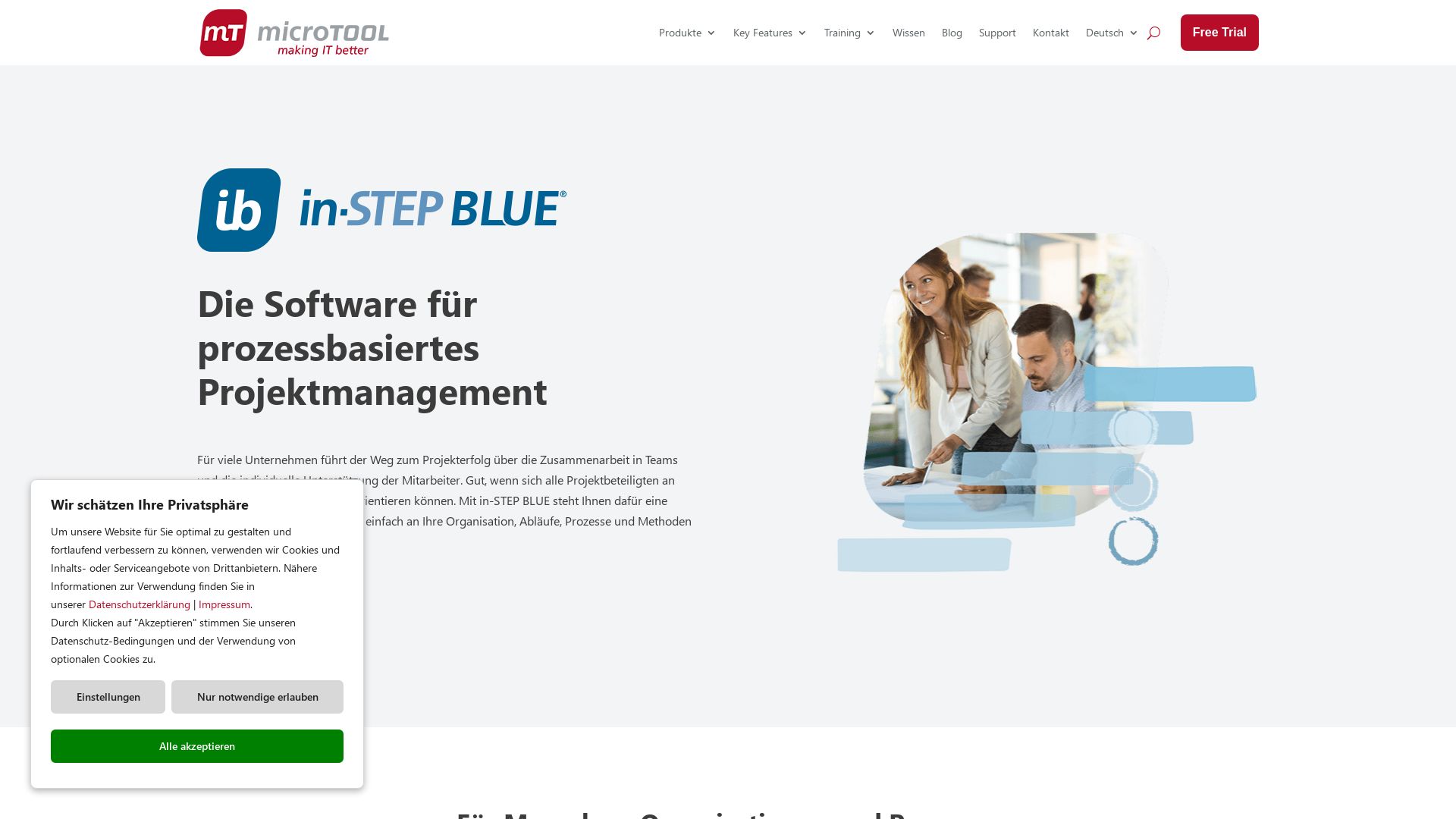 In-Step Blue