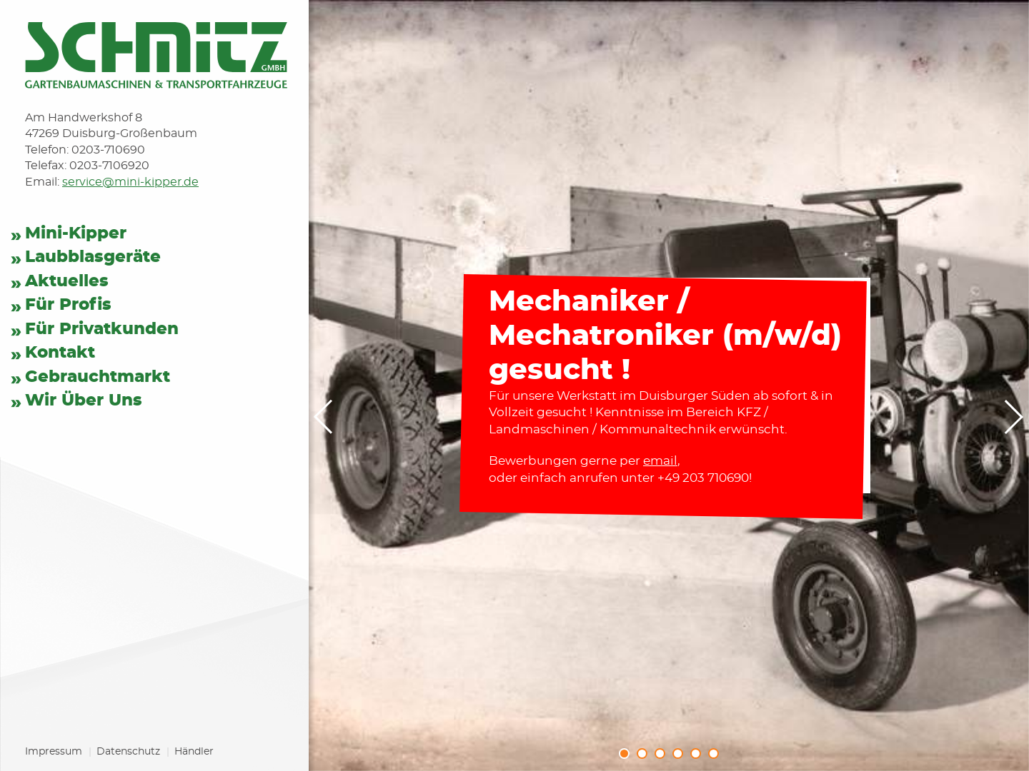 Schmitz Gartenbaumaschinen und Transportfahrzeuge GmbH