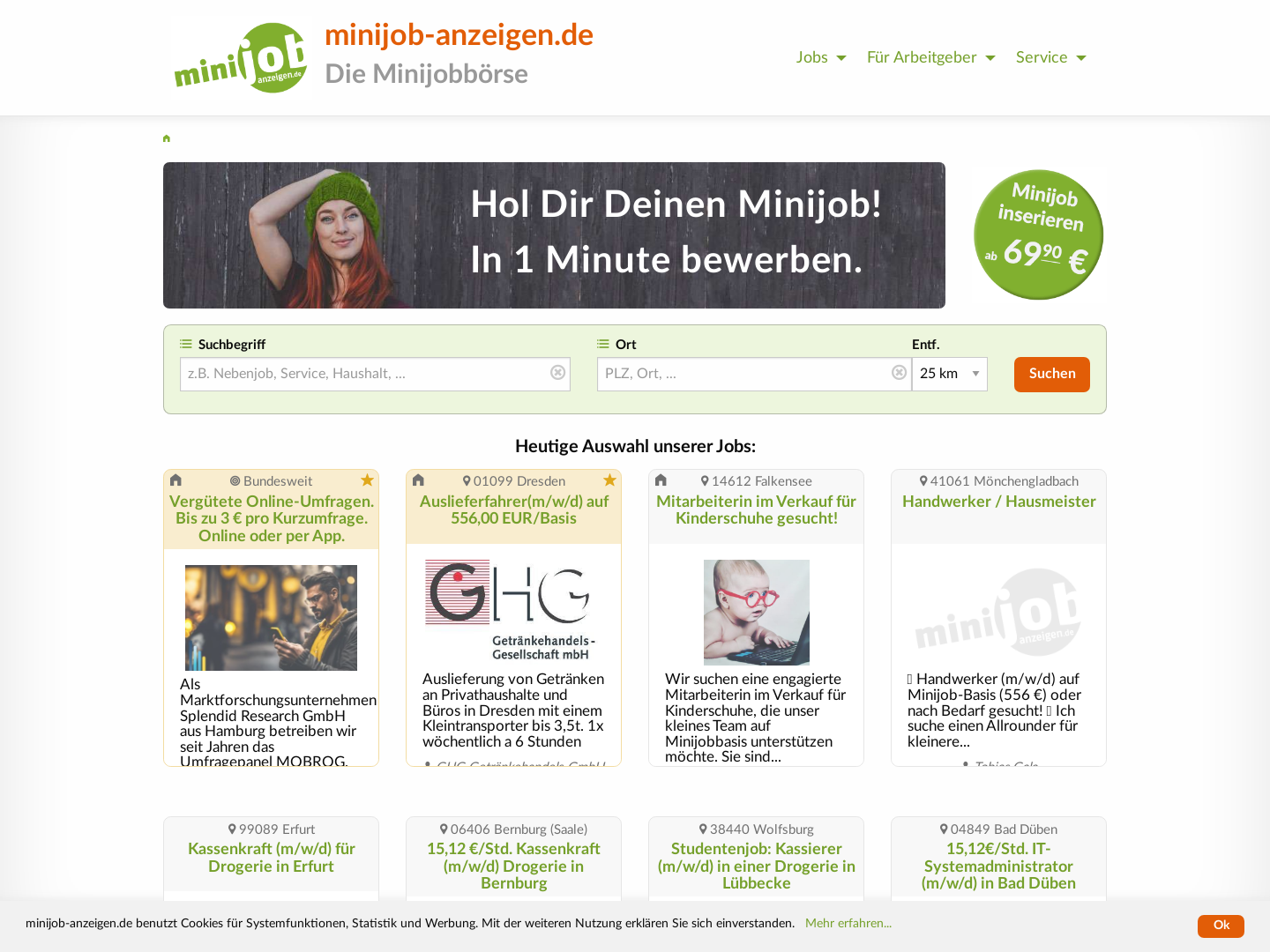 Minijob-anzeigen.de - micalo Carsten Labinsky und Mirko Kumm GbR