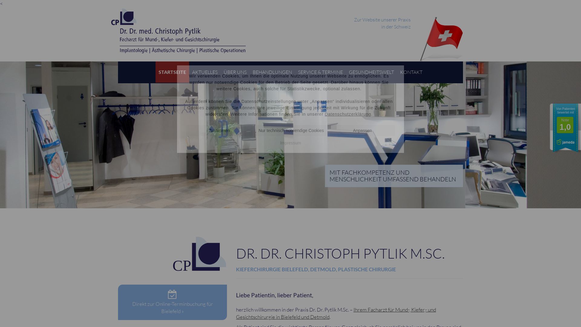 Dr. Dr. med. Christoph Pytlik, Facharzt für Mund-, Kiefer- und Gesichtschirurgie
