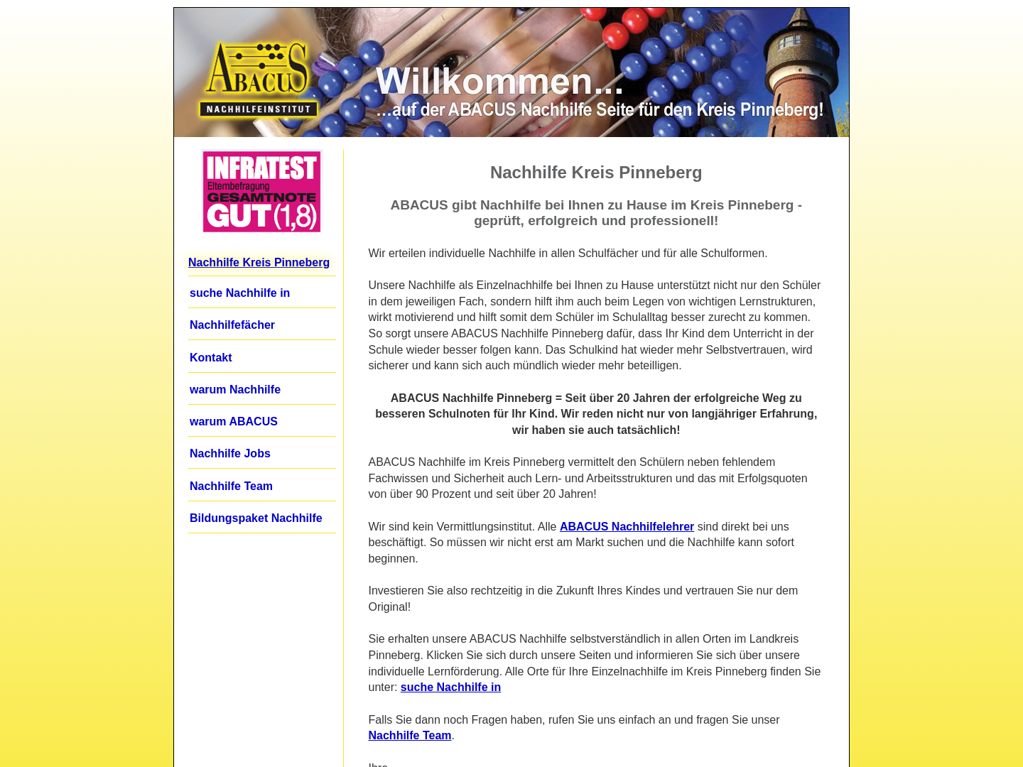 ABACUS Nachhilfe Kreis Pinneberg