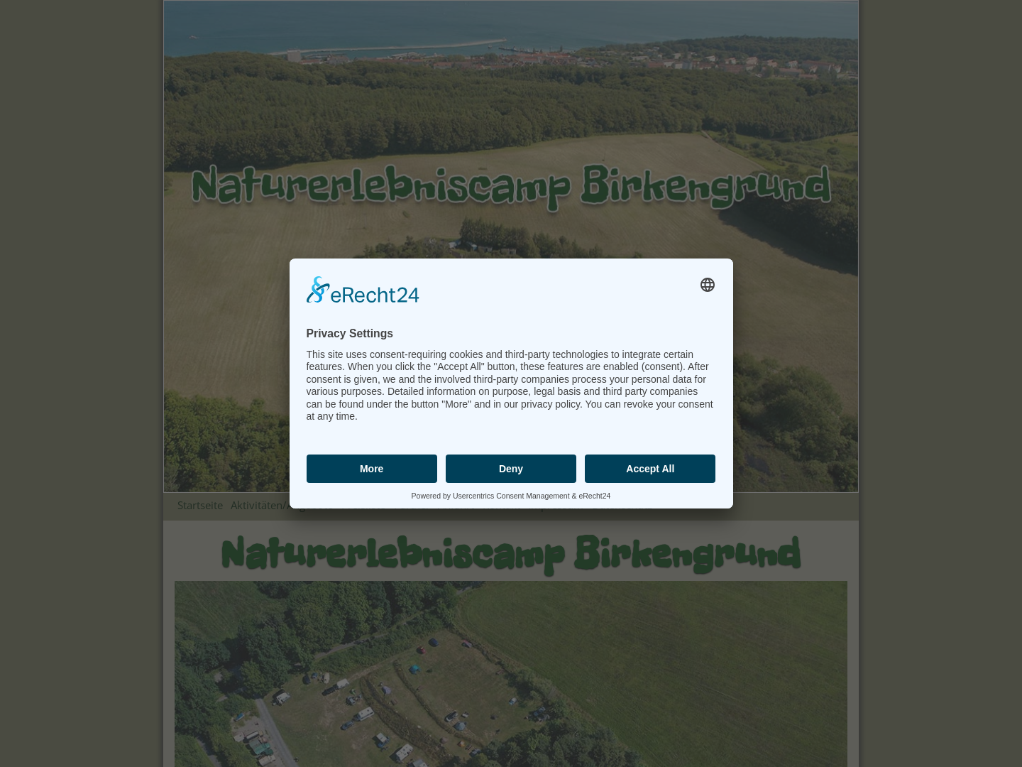 Naturerlebniscamp Rügen