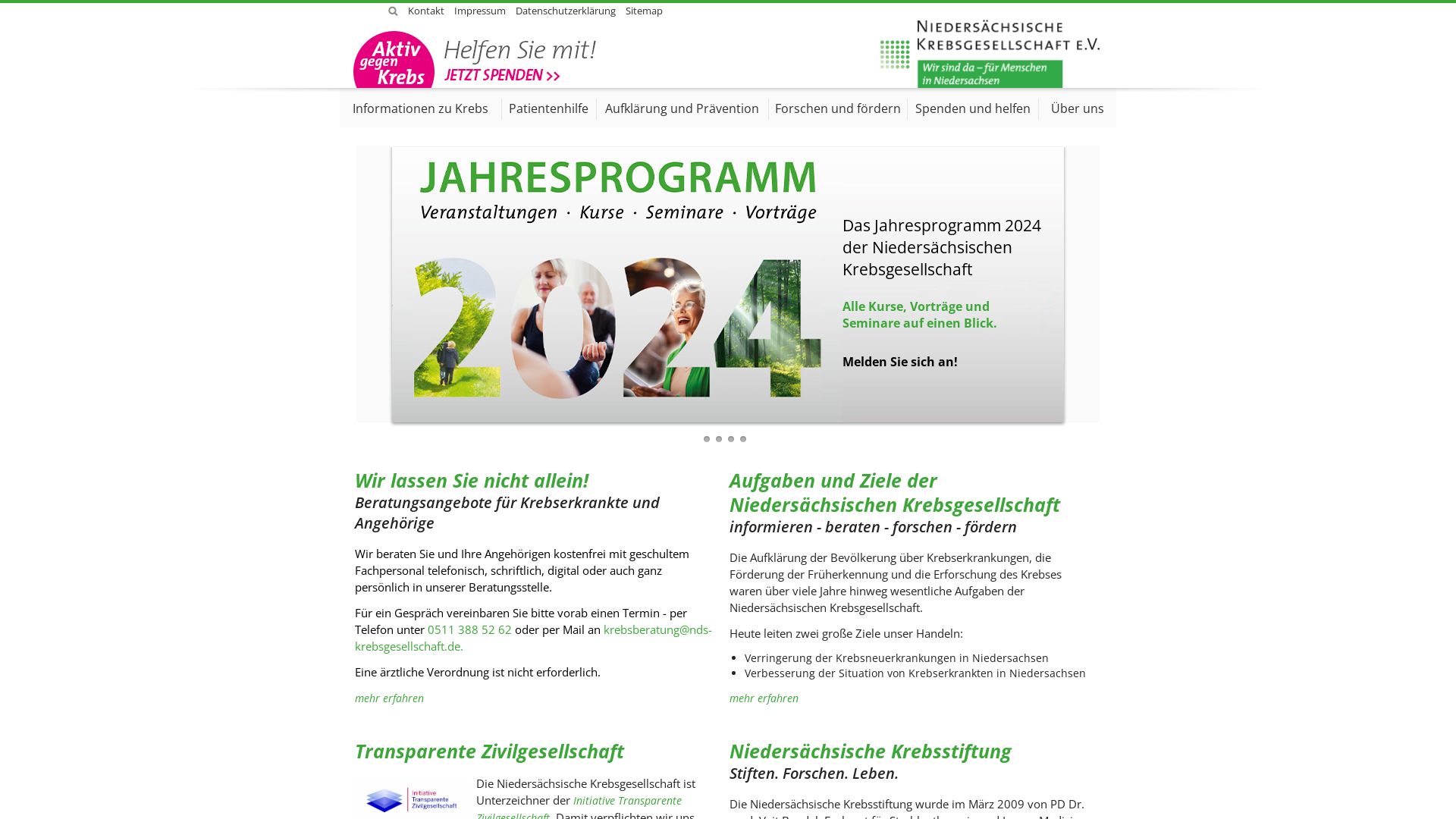 Niedersächsische Krebsgesellschaft e.V.