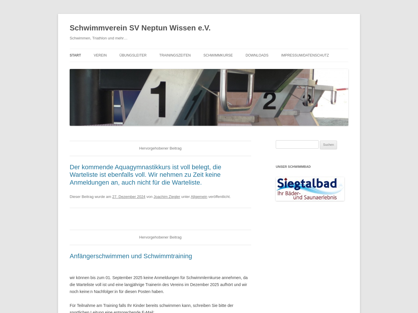 SV Neptun Wissen e.V.