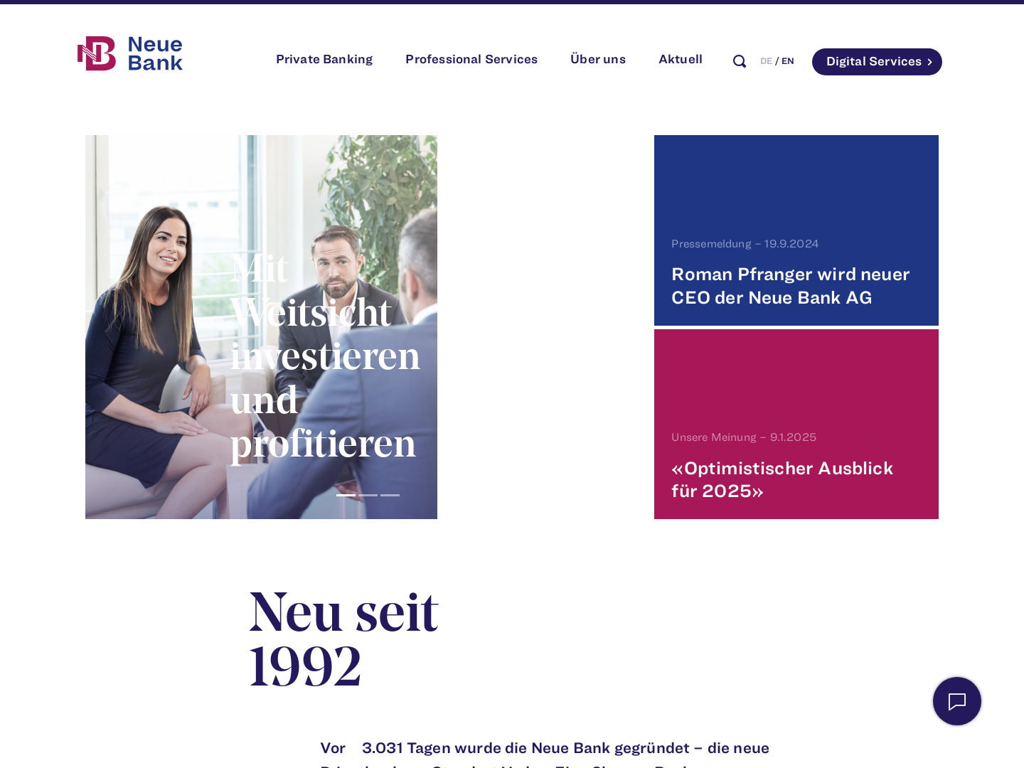 Neue Bank AG