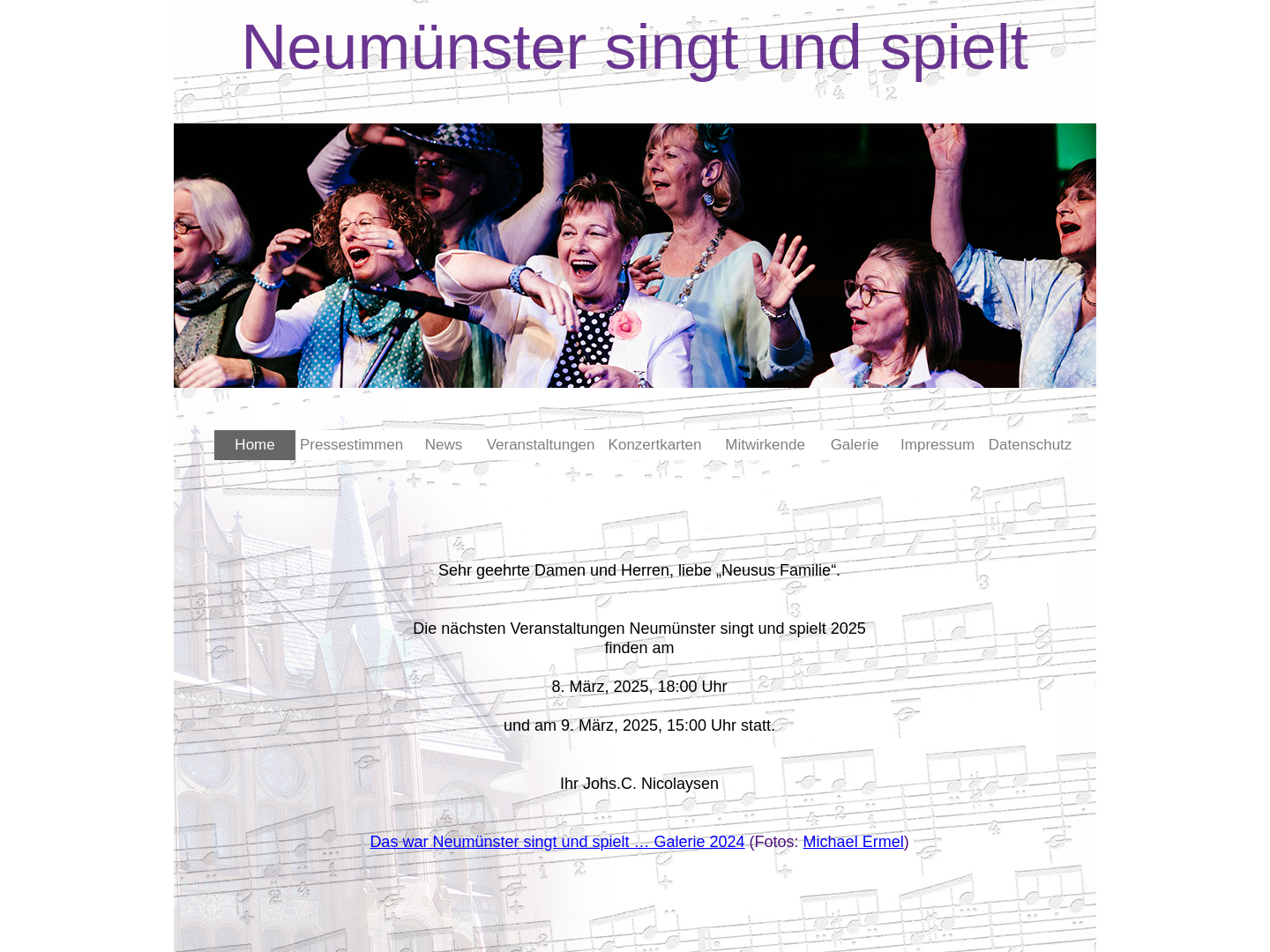 Neumünster singt und spielt