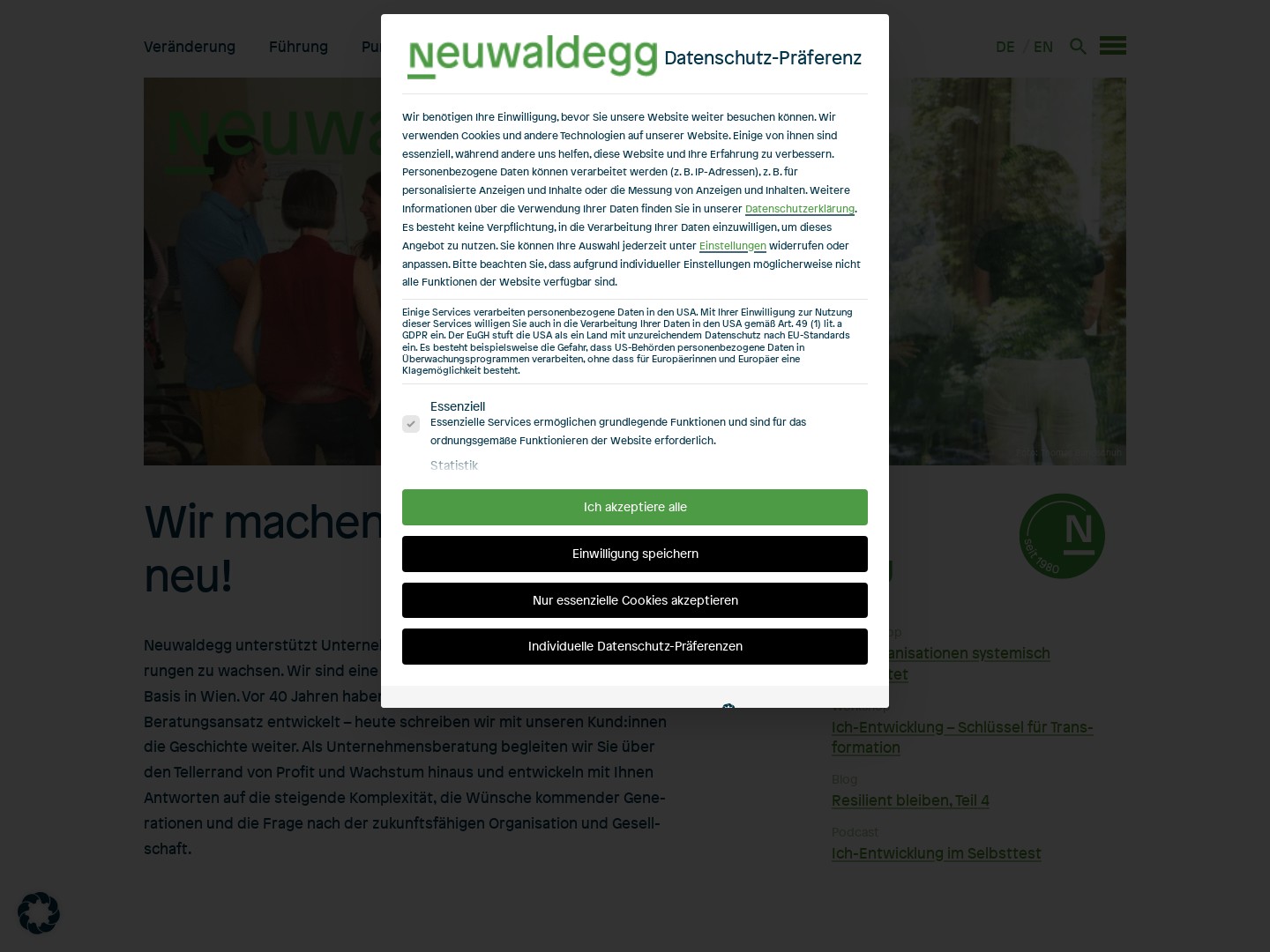Beratergruppe Neuwaldegg Gesellschaft für Unternehmensberatung und Organisationsentwicklung GmbH