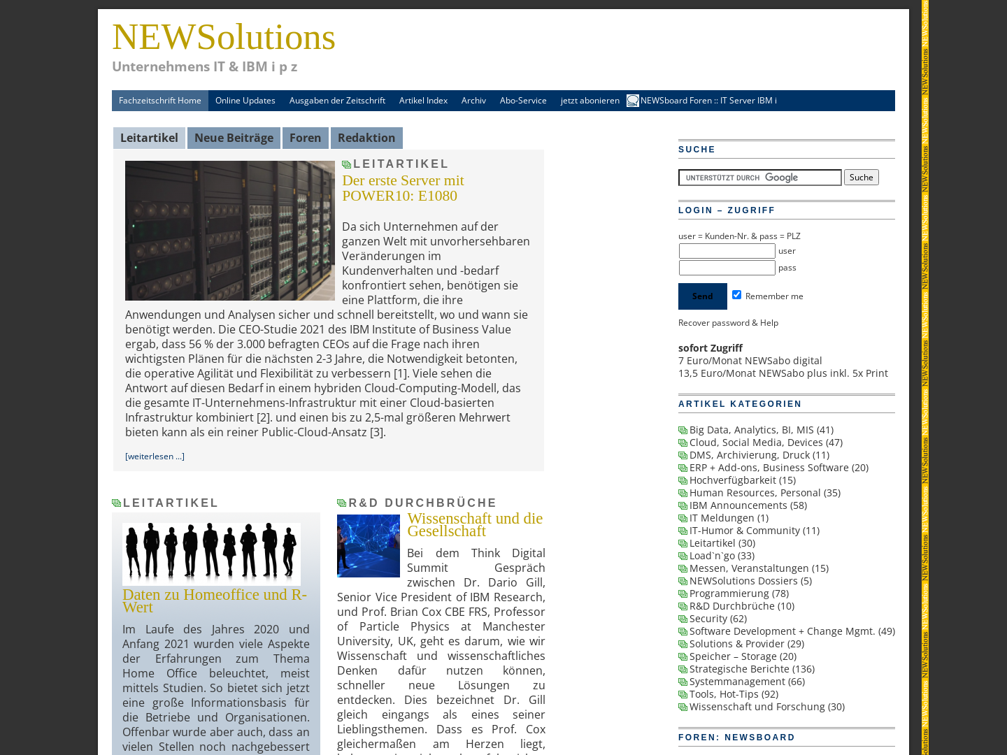 Newsolutions
