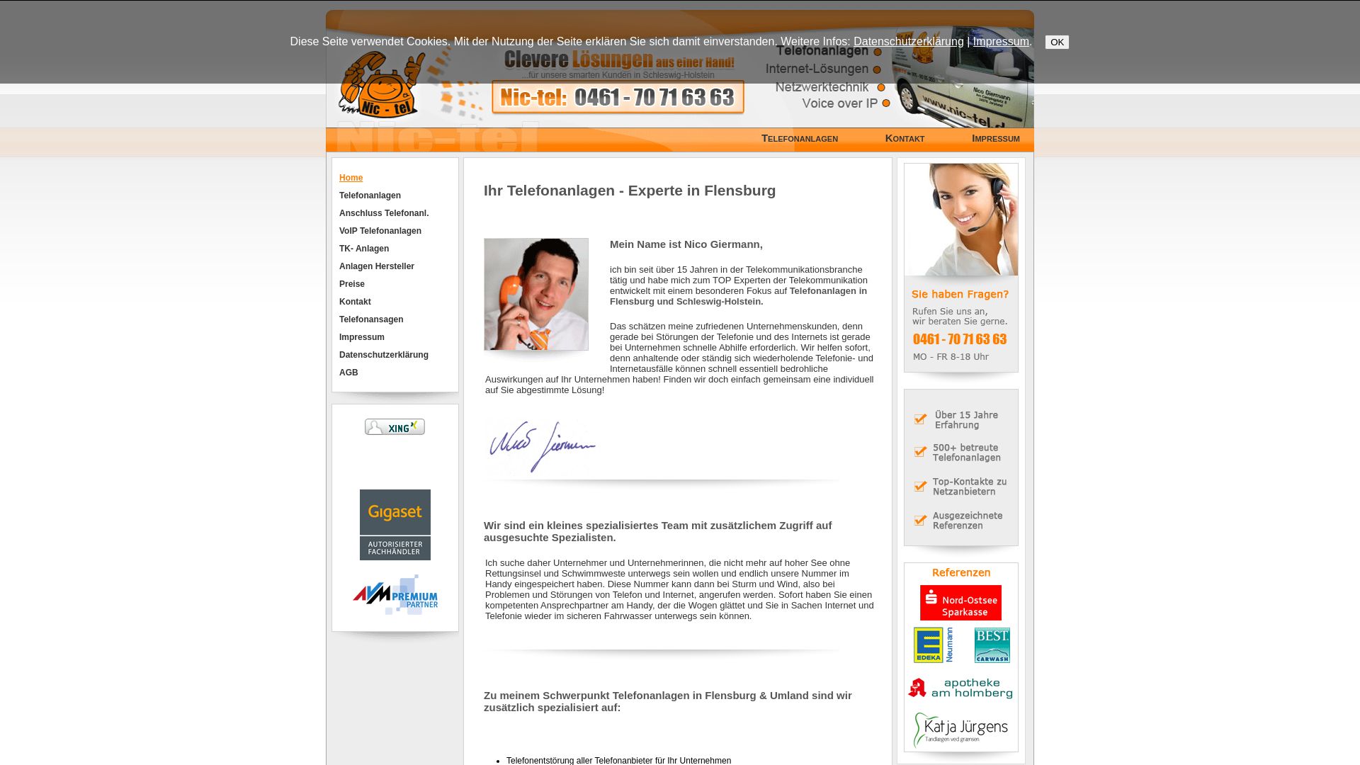 Nic-Tel Telefonanlagen Flensburg