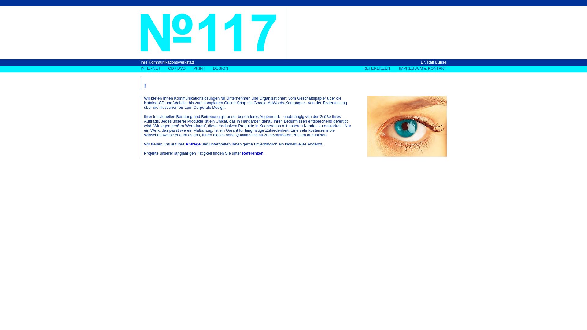 No.117 - Kommunikationswerkstatt Dr. Ralf Bunse