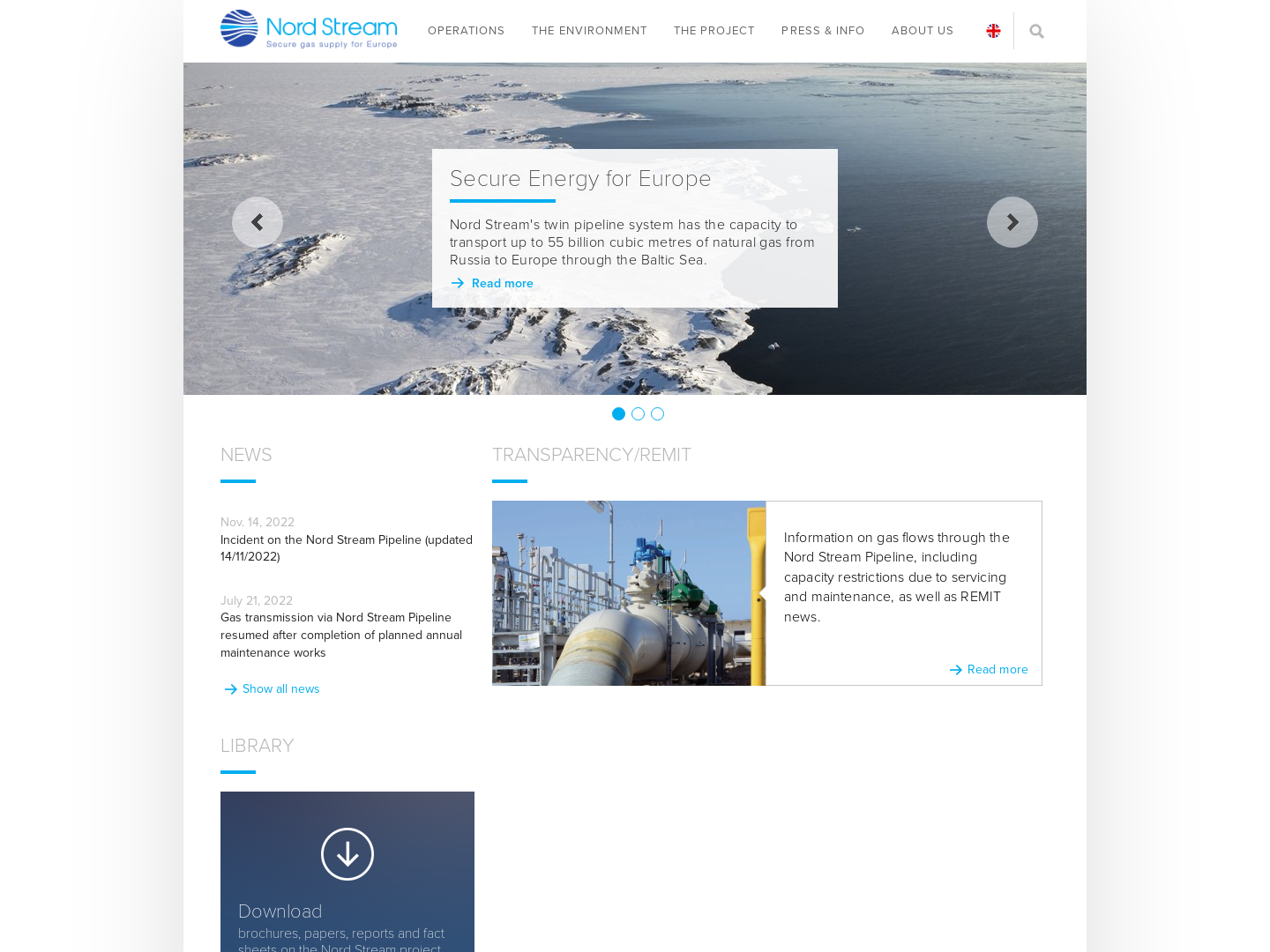 Nord Stream I - Nord Stream AG