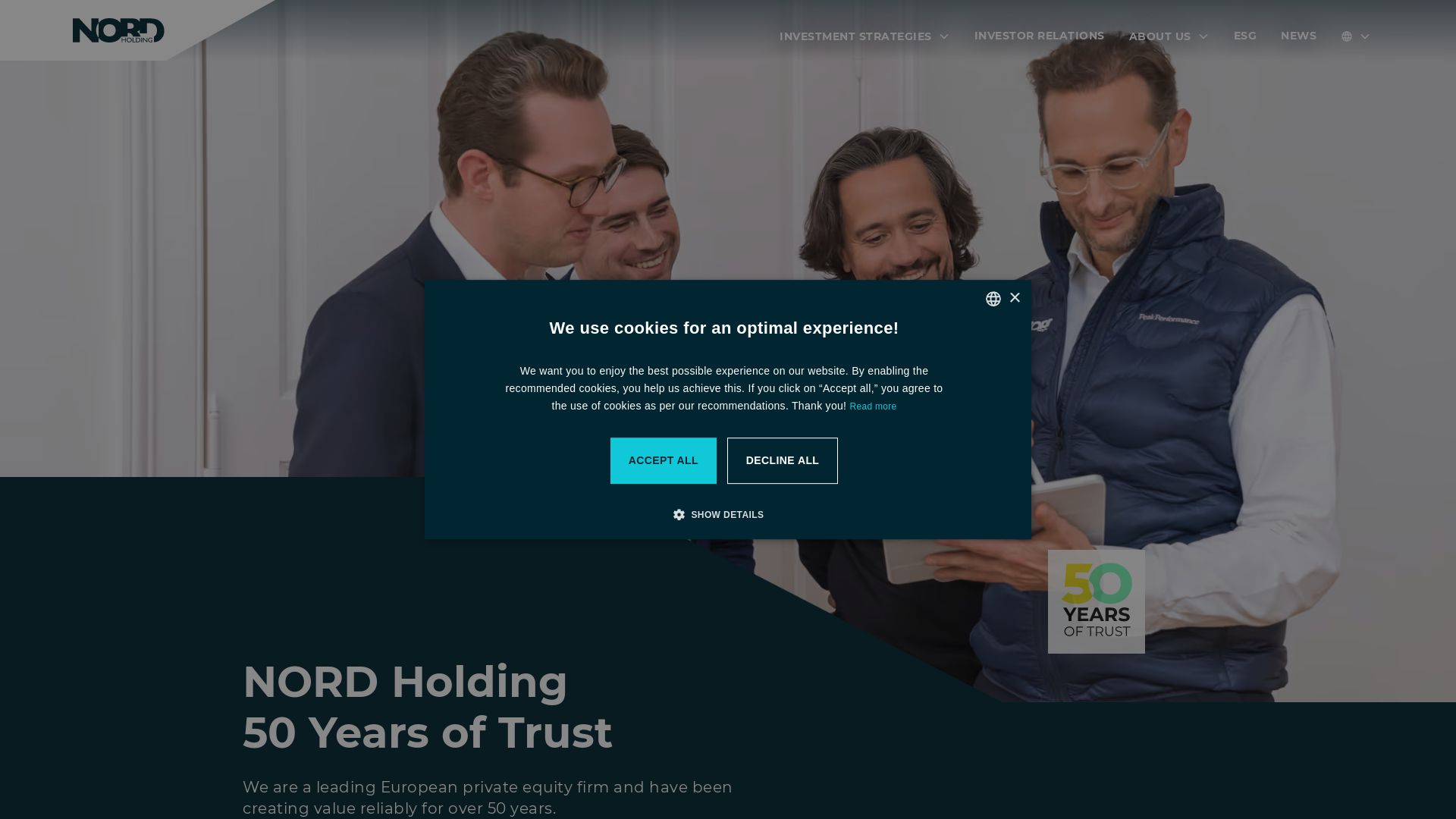 Nord Holding Unternehmensbeteiligungsgesellschaft mbH