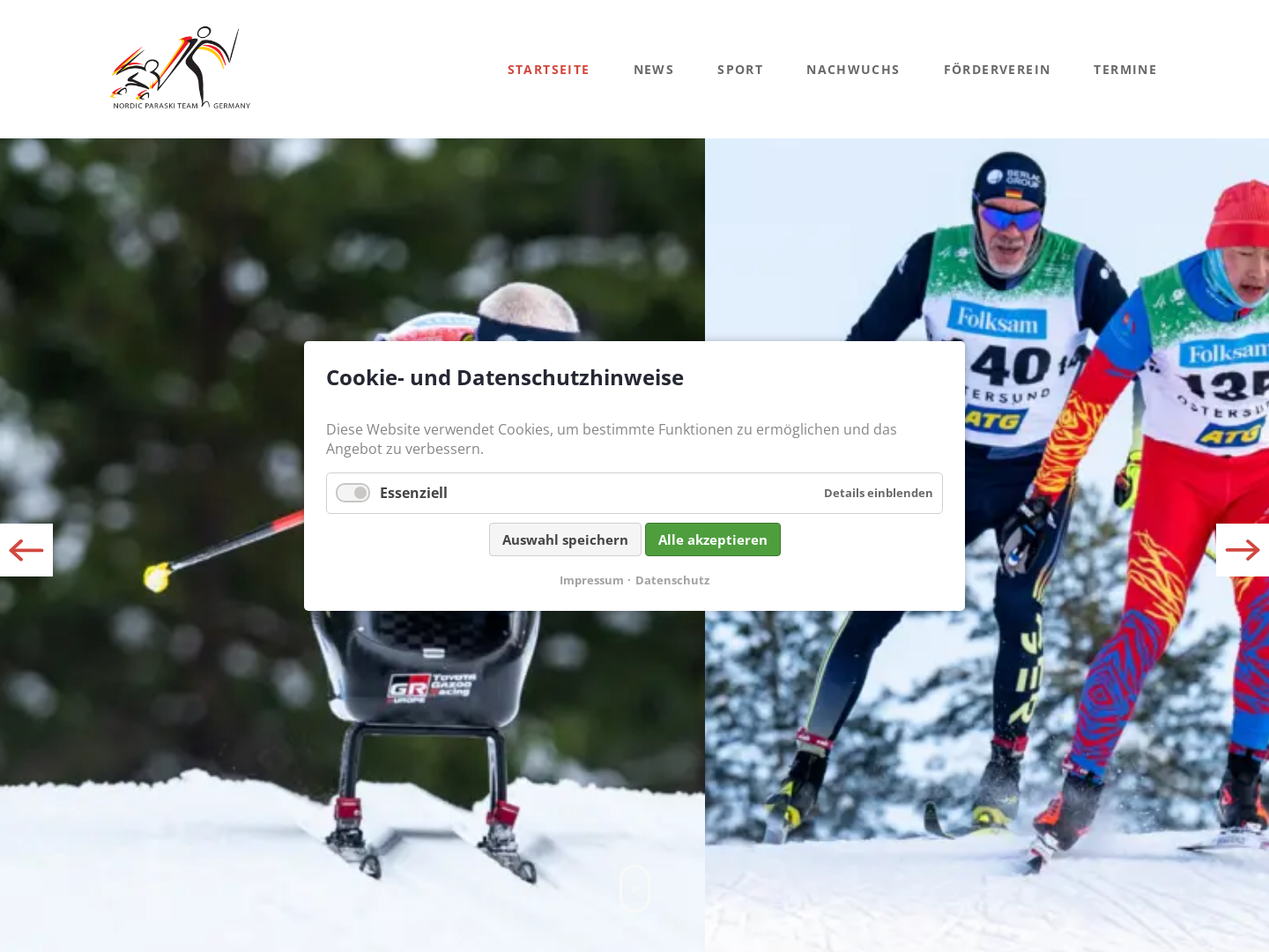 DBS Ski-Team nordisch Skilanglauf, Langlauf und Biathlon für Körperbehinderte, Behinderte, Sehbehinderte und Blinde