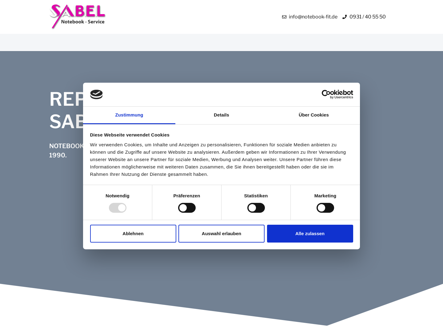 Notebook-fit.de, Thomas Sabel