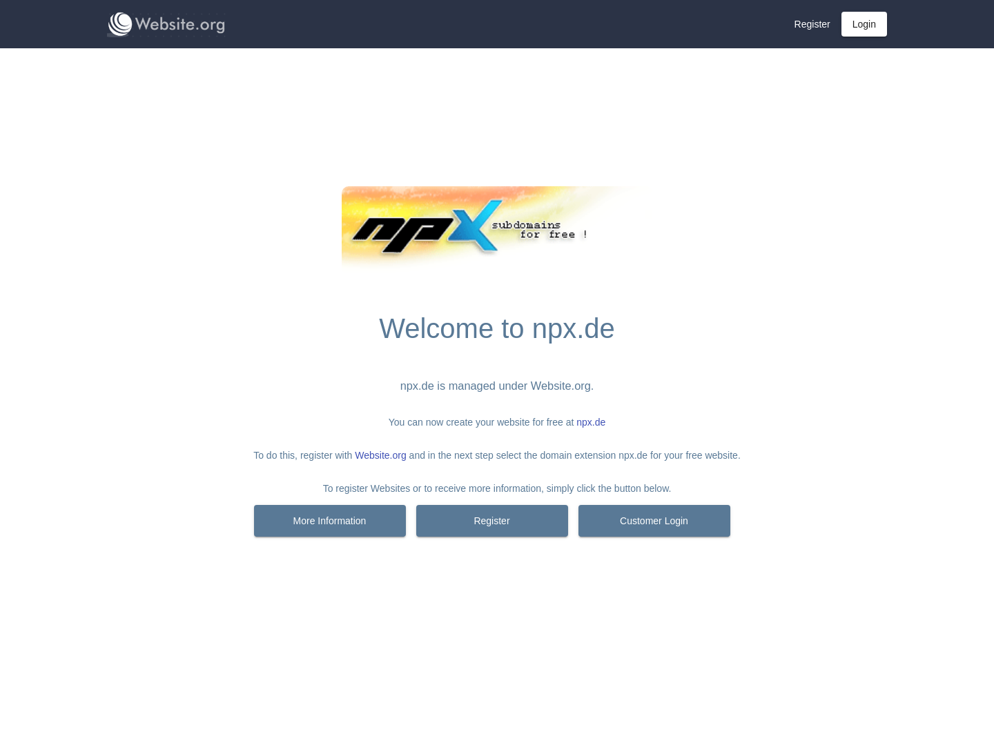 npx.de