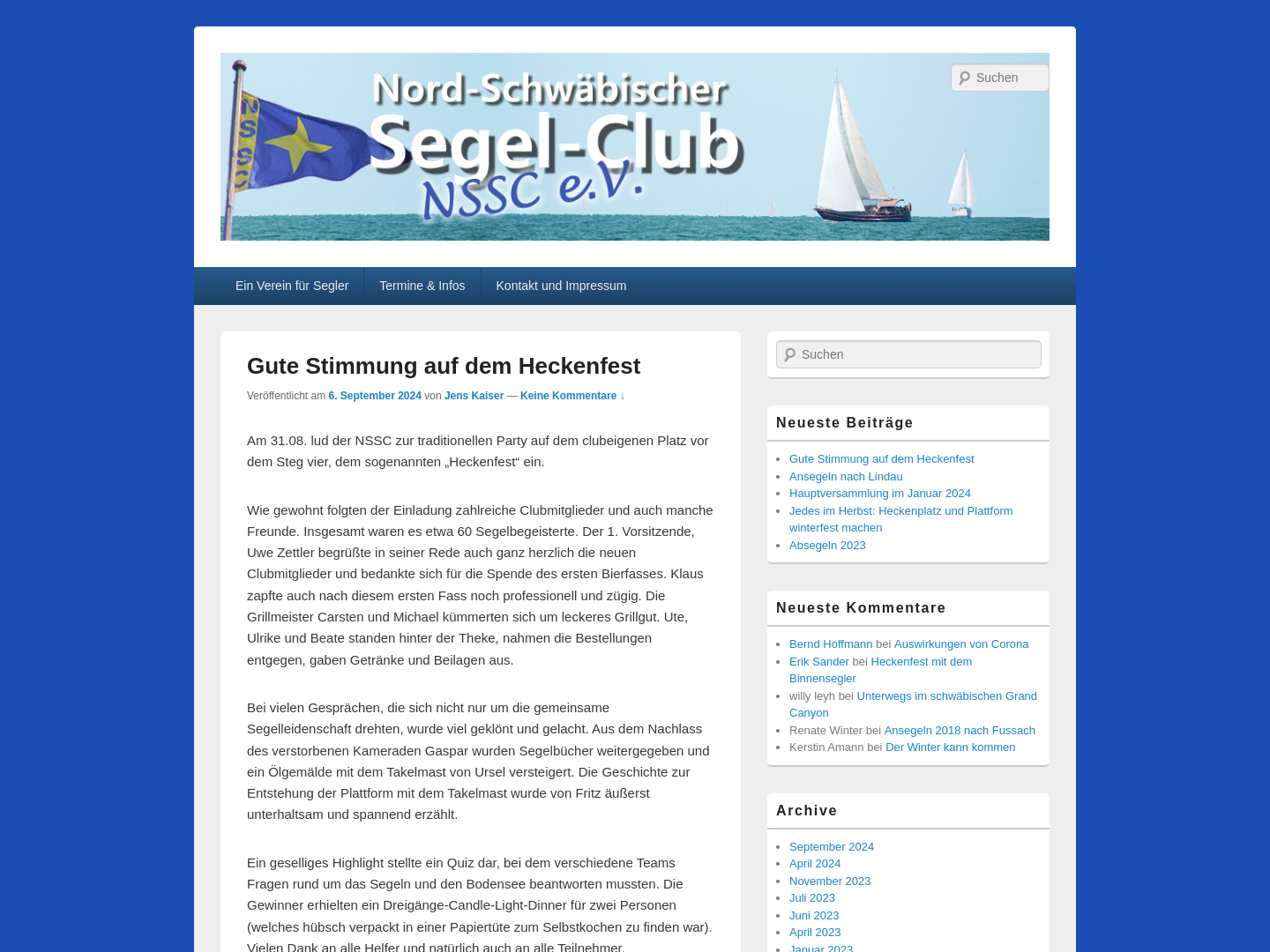 Nord-Schwäbischer-Segel-Club e. V.