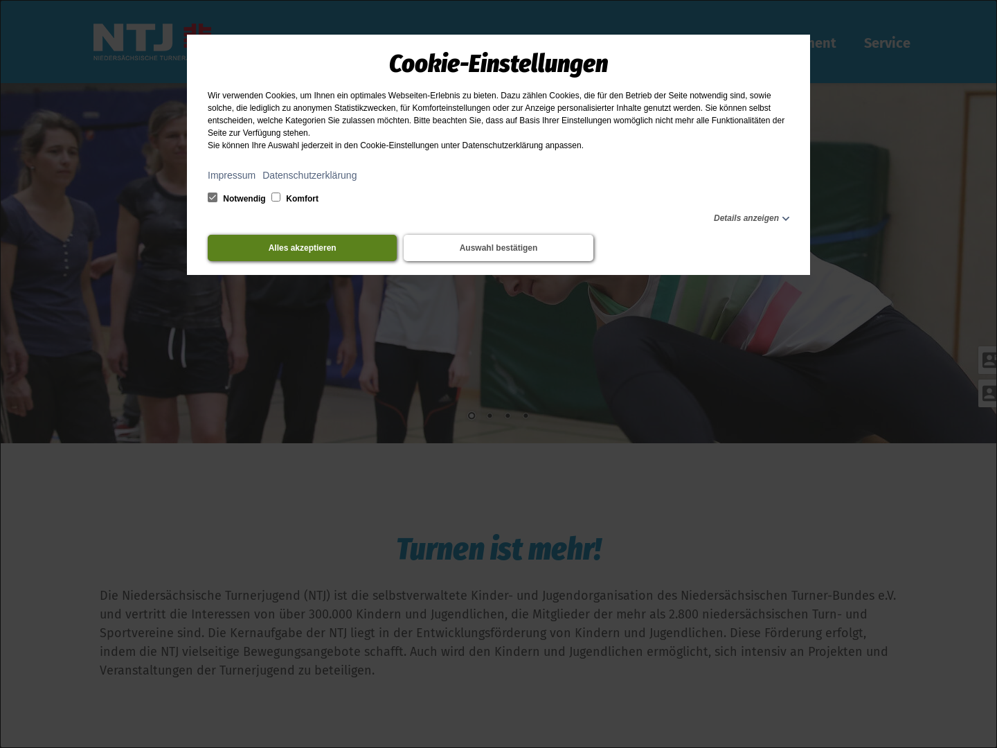 Niedersächsische Turnerjugend im NTB