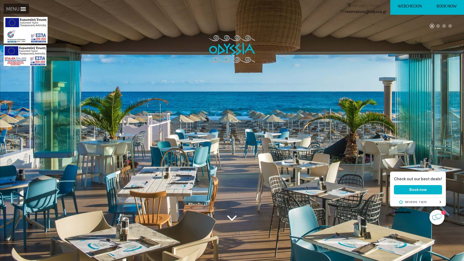 Odyssia Beach Hotel, Missiria