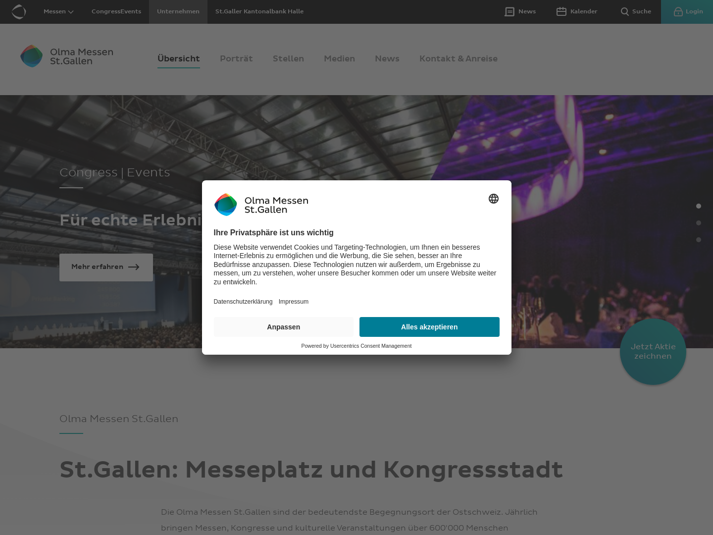 St. Gallen, Olma Messen, Schweiz