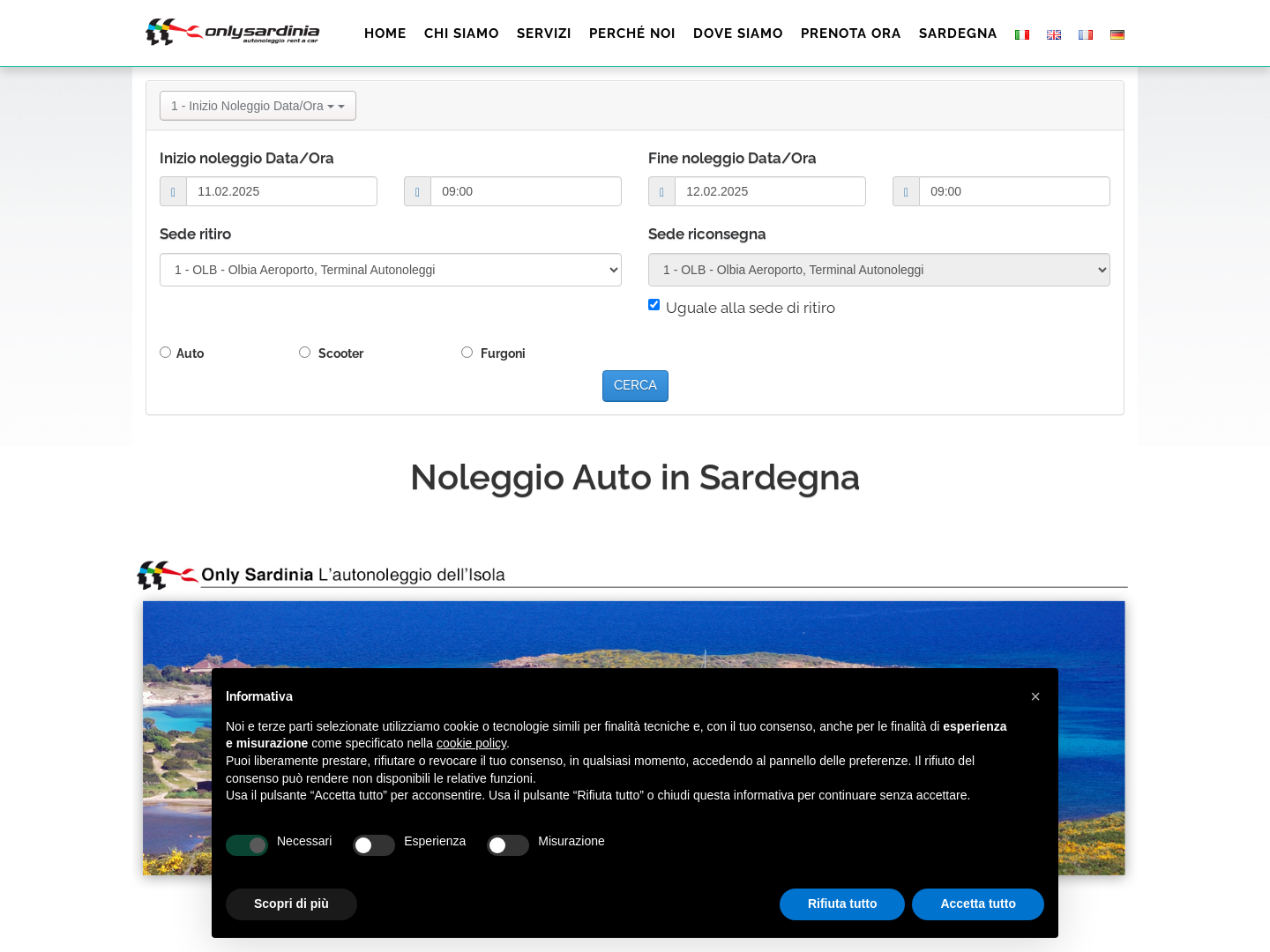 Only Sardinia