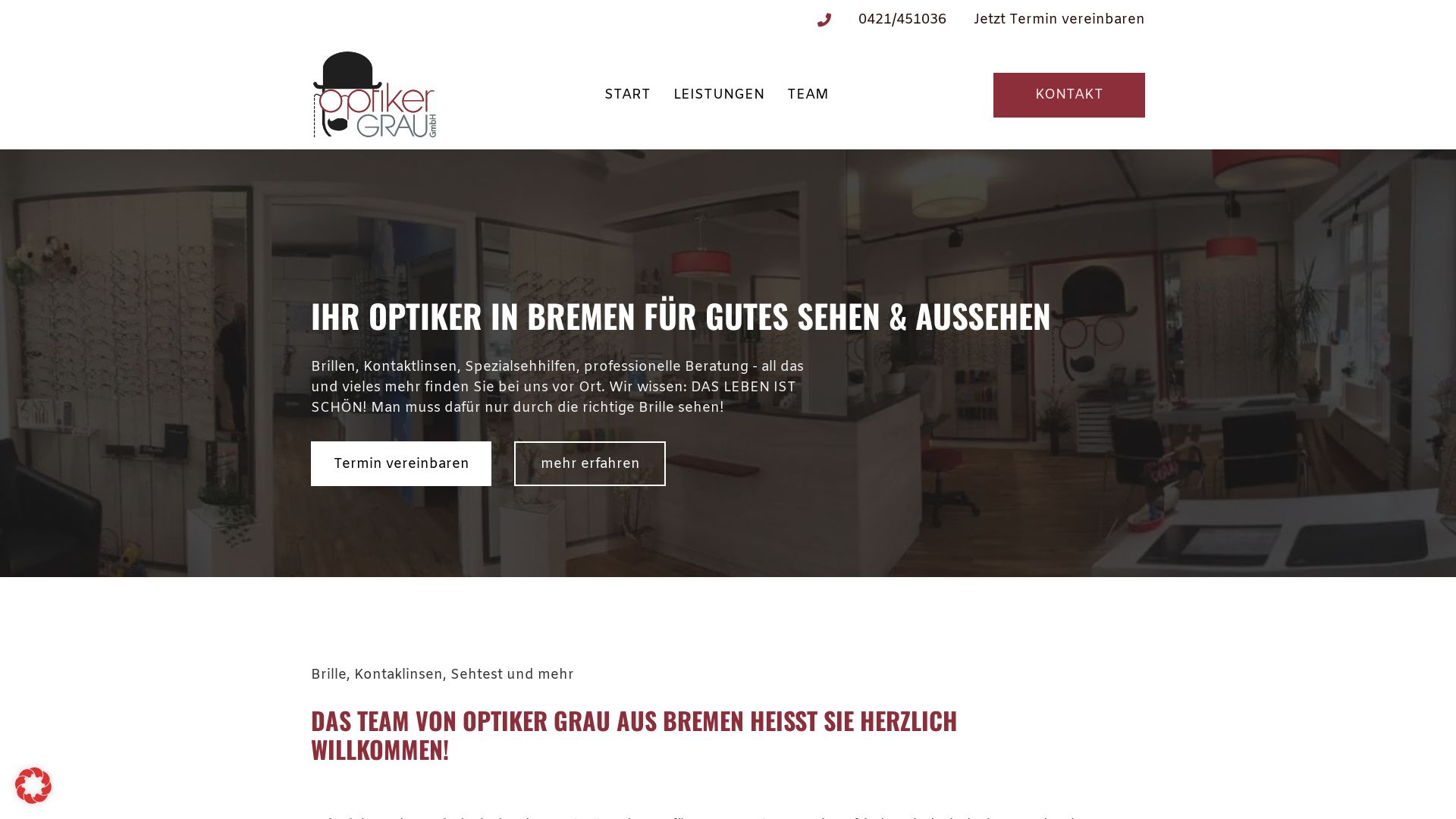 Optiker Grau