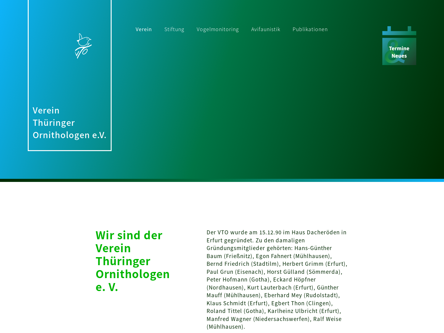 Verein Thüringer Ornithologen e.V.