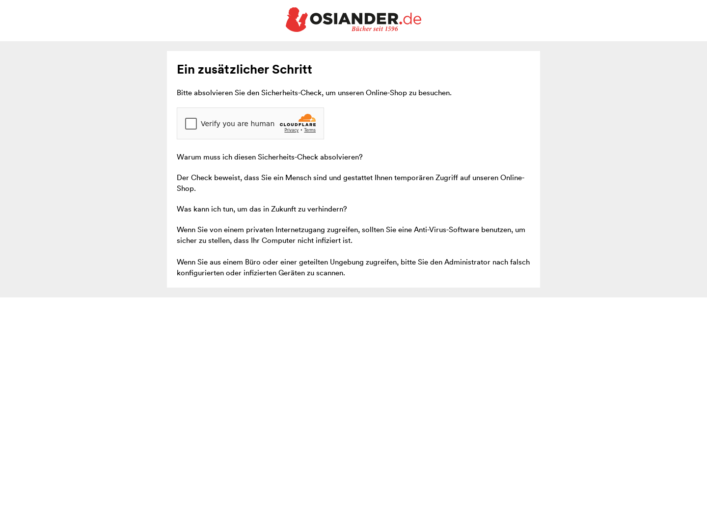 Osiandersche Buchhandlung GmbH