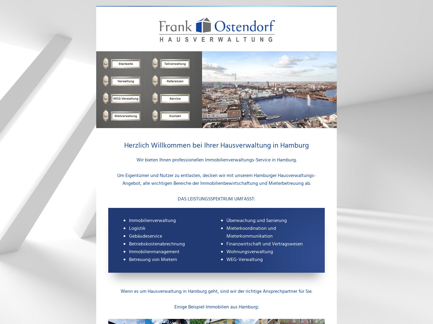 Frank Ostendorf - Hausverwaltung
