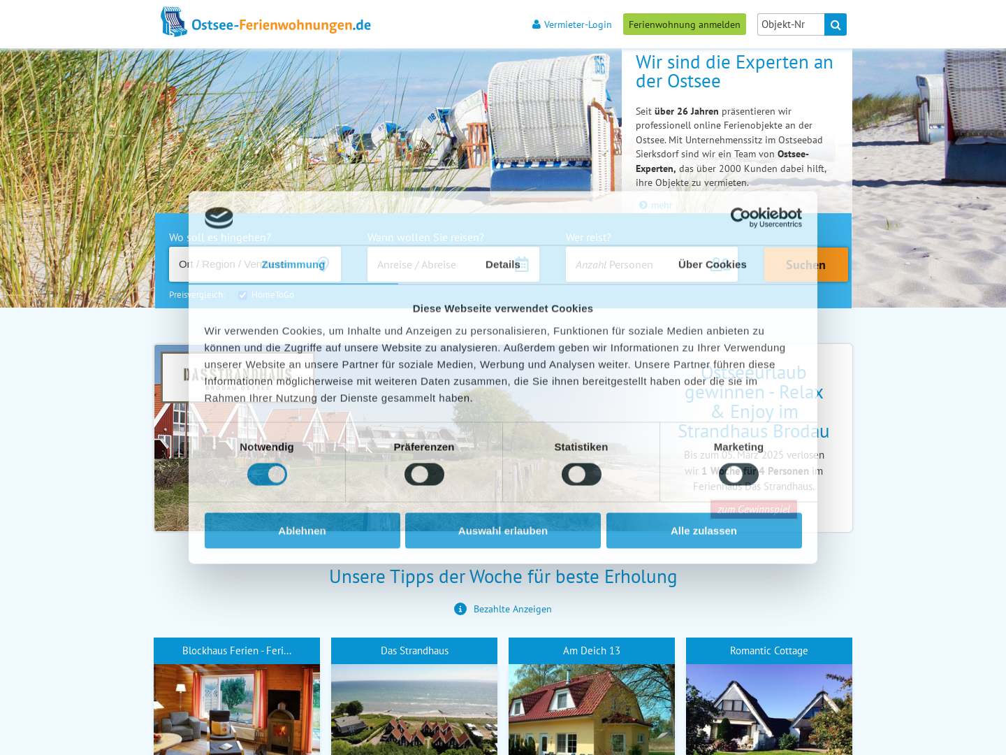 Ostsee-Ferienwohnungen, Inh. SECRA GmbH
