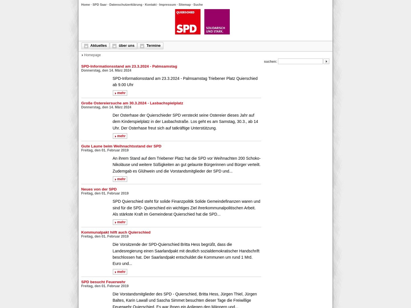 SPD Sozialdemokratische Partei Deutschlands Ortsverein