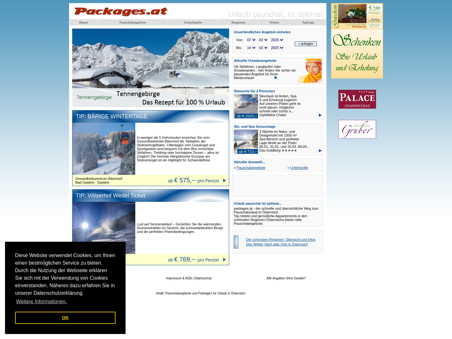 RSS Feed von Packages.at