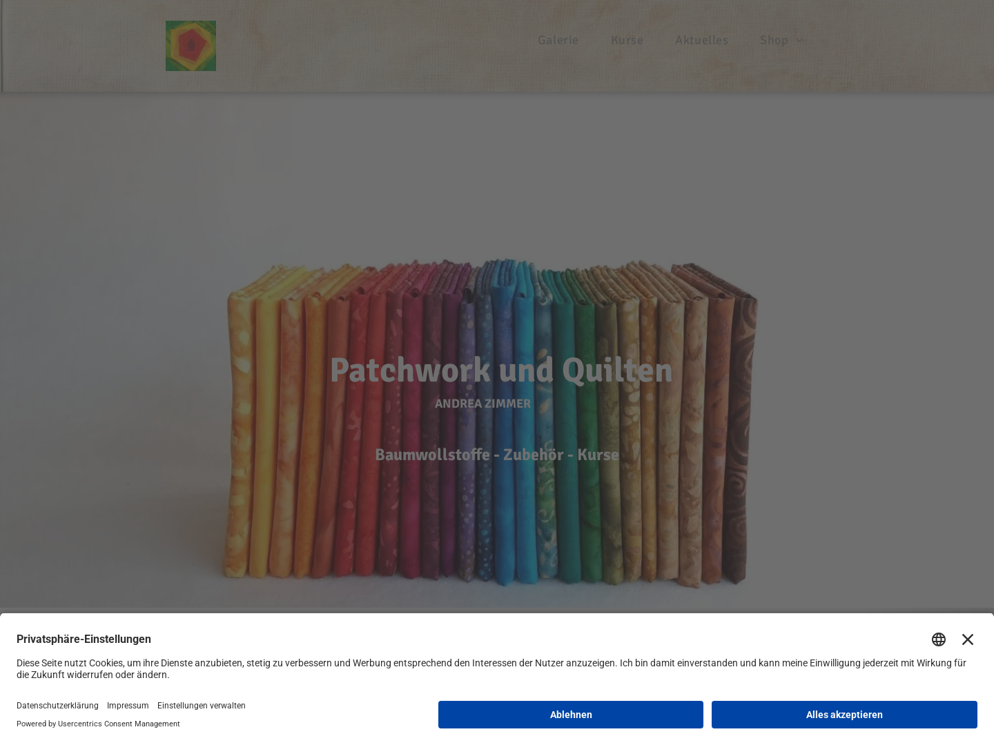 Andrea Zimmer - Patchwork & Quilten