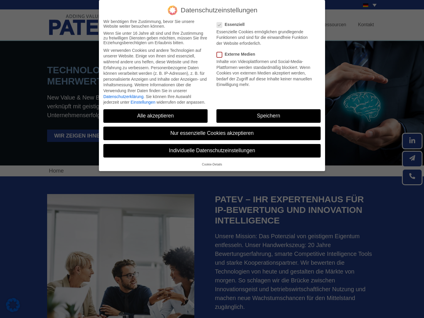 PATEV Patentmanagement