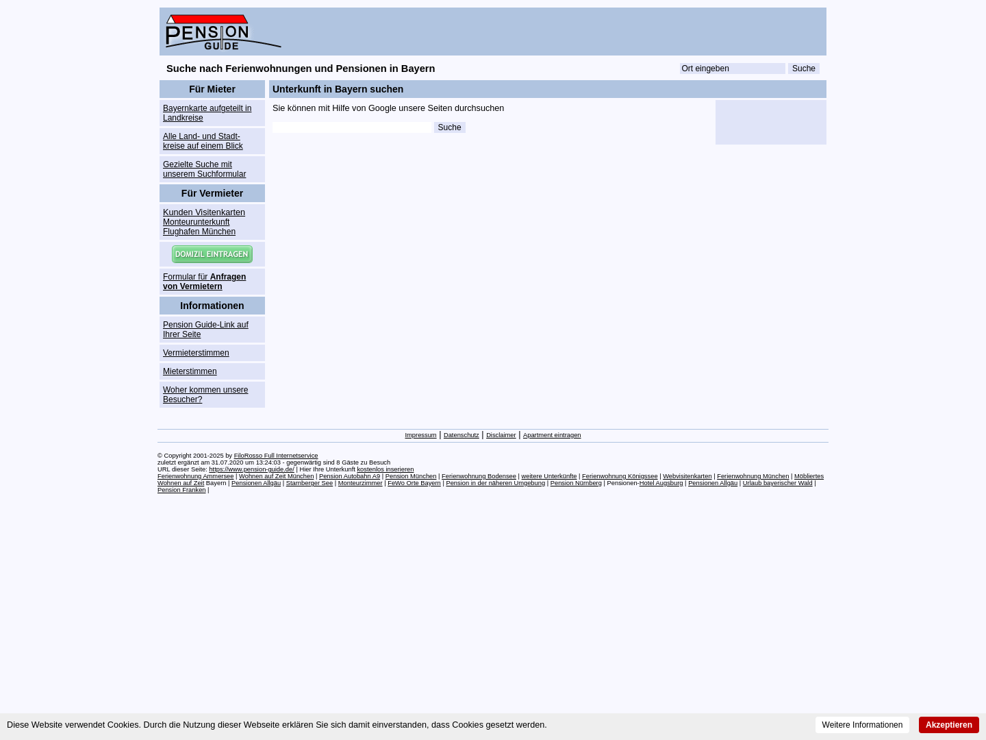 Pension Guide für Bayern