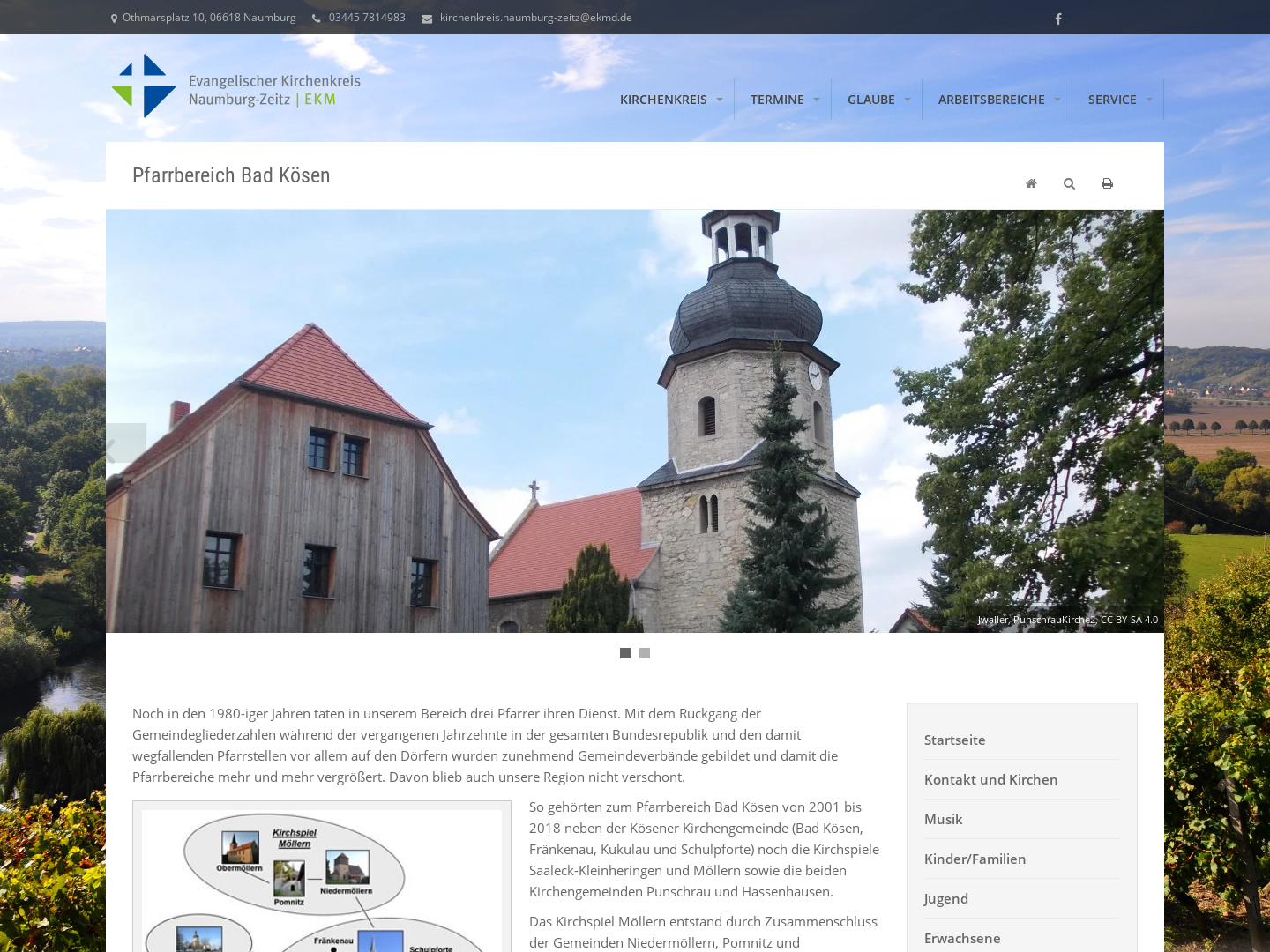 Evangelischer Pfarrbereich Bad Kösen