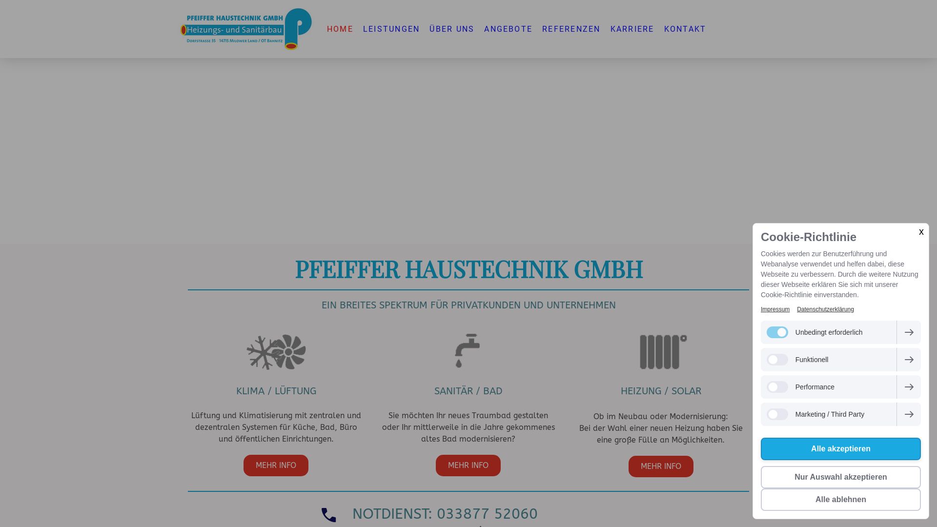 Günter Pfeiffer e.K. und PPW Haustechnik GmbH
