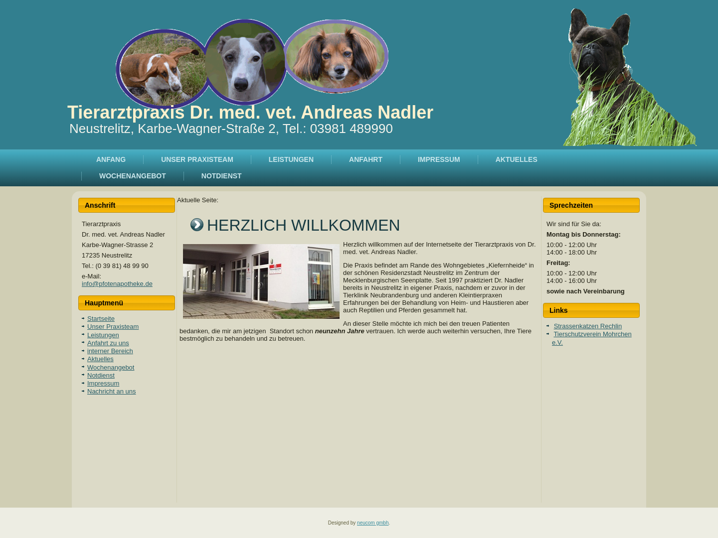 Tierarzpraxis Dr. Andreas Nadler