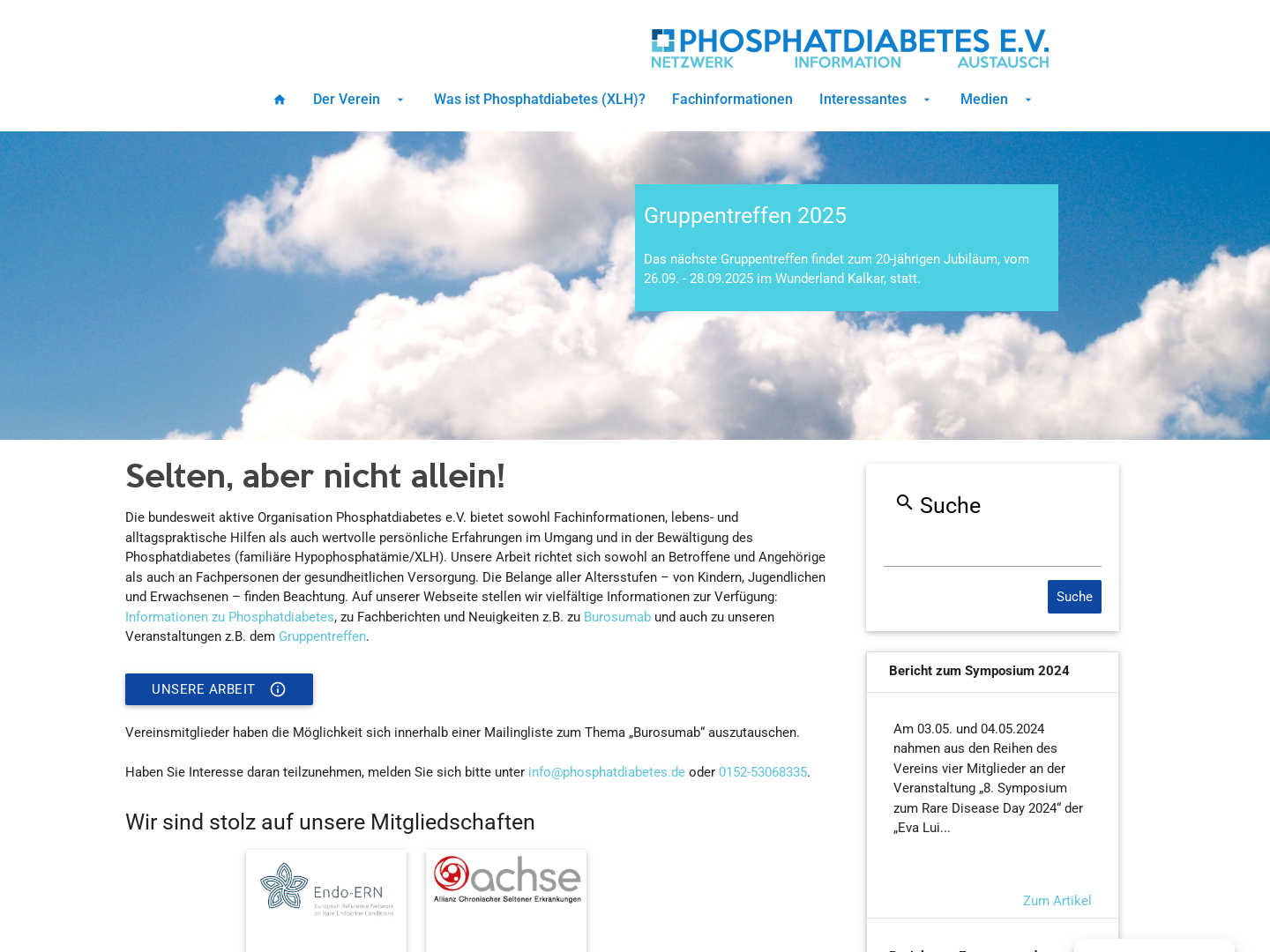 Selbsthilfegruppe Phosphatdiabetes